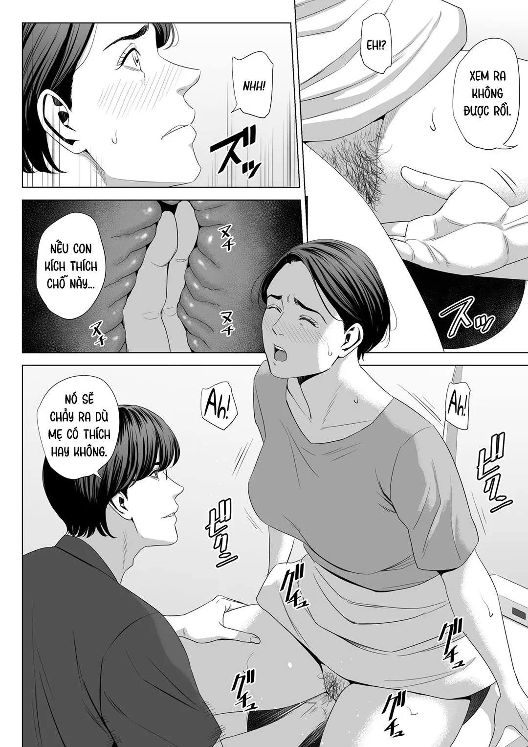 HentaiVN.net - Ảnh 11 - Mượn nhờ mẹ vợ [Gibo no Tsukaeru Karada; Using my Mother-in-Law.] - Chap 2