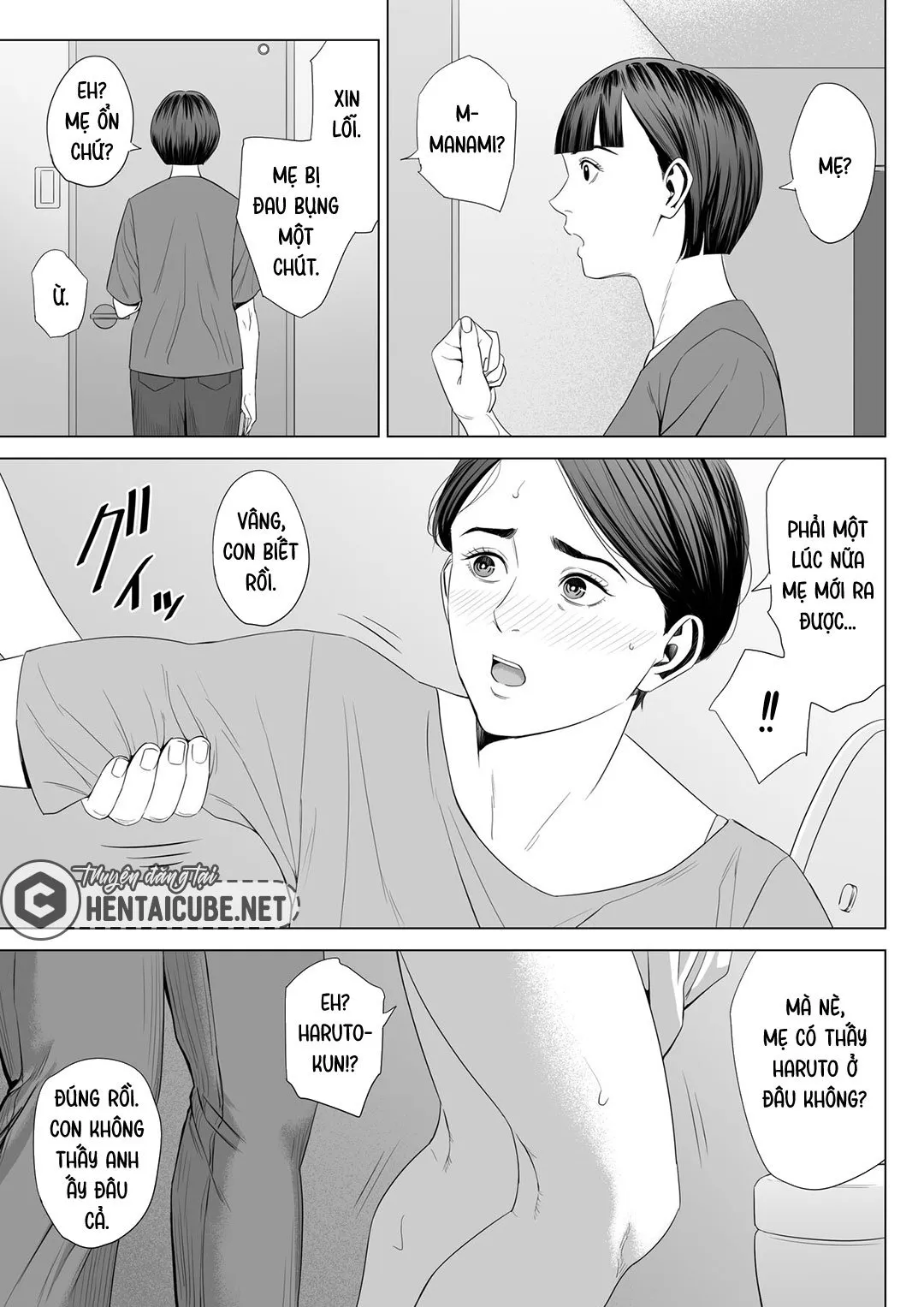 HentaiVN.net - Ảnh 14 - Mượn nhờ mẹ vợ [Gibo no Tsukaeru Karada; Using my Mother-in-Law.] - Chap 2