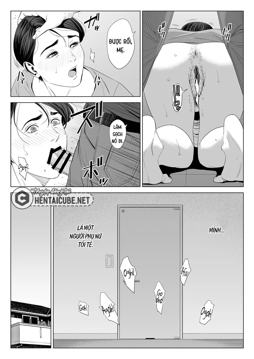 HentaiVN.net - Ảnh 20 - Mượn nhờ mẹ vợ [Gibo no Tsukaeru Karada; Using my Mother-in-Law.] - Chap 2
