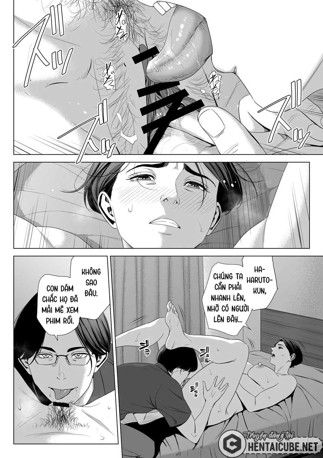HentaiVN.net - Ảnh 25 - Mượn nhờ mẹ vợ [Gibo no Tsukaeru Karada; Using my Mother-in-Law.] - Chap 2