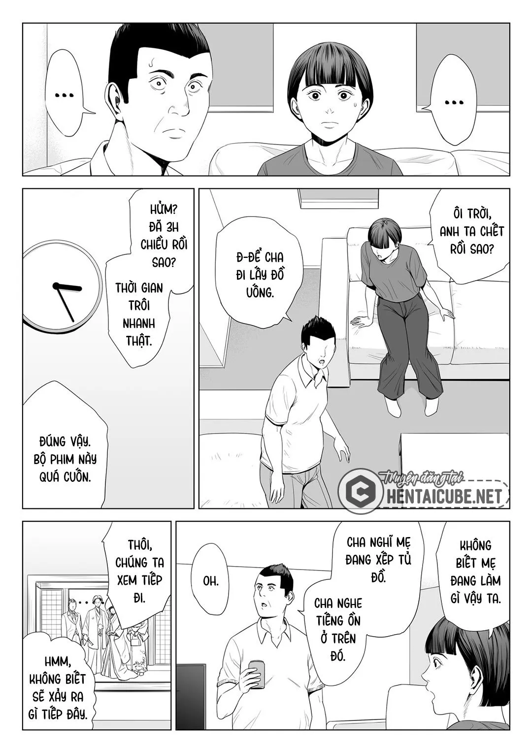 HentaiVN.net - Ảnh 35 - Mượn nhờ mẹ vợ [Gibo no Tsukaeru Karada; Using my Mother-in-Law.] - Chap 2