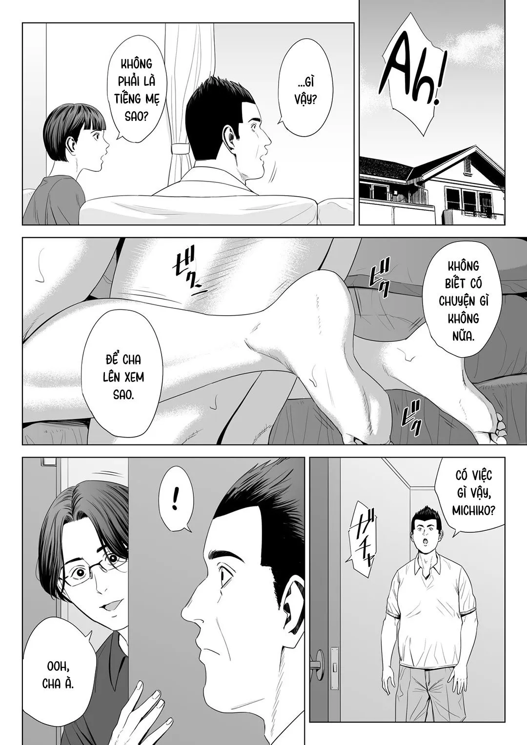 HentaiVN.net - Ảnh 51 - Mượn nhờ mẹ vợ [Gibo no Tsukaeru Karada; Using my Mother-in-Law.] - Chap 2