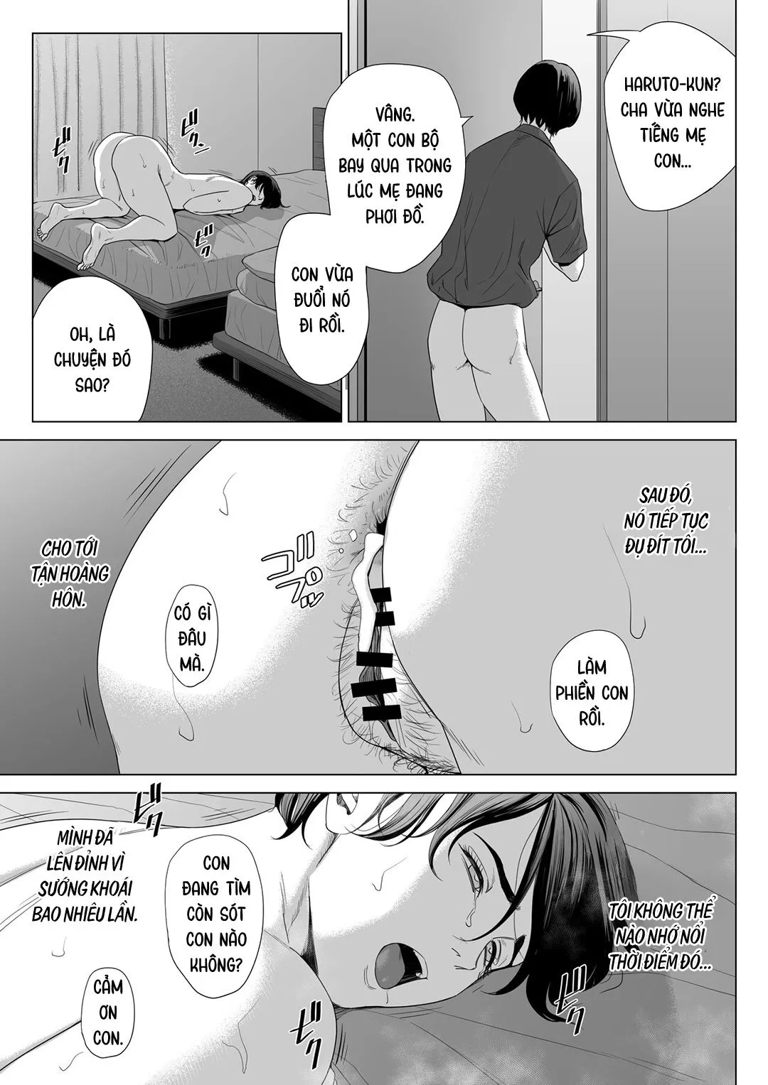 HentaiVN.net - Ảnh 52 - Mượn nhờ mẹ vợ [Gibo no Tsukaeru Karada; Using my Mother-in-Law.] - Chap 2