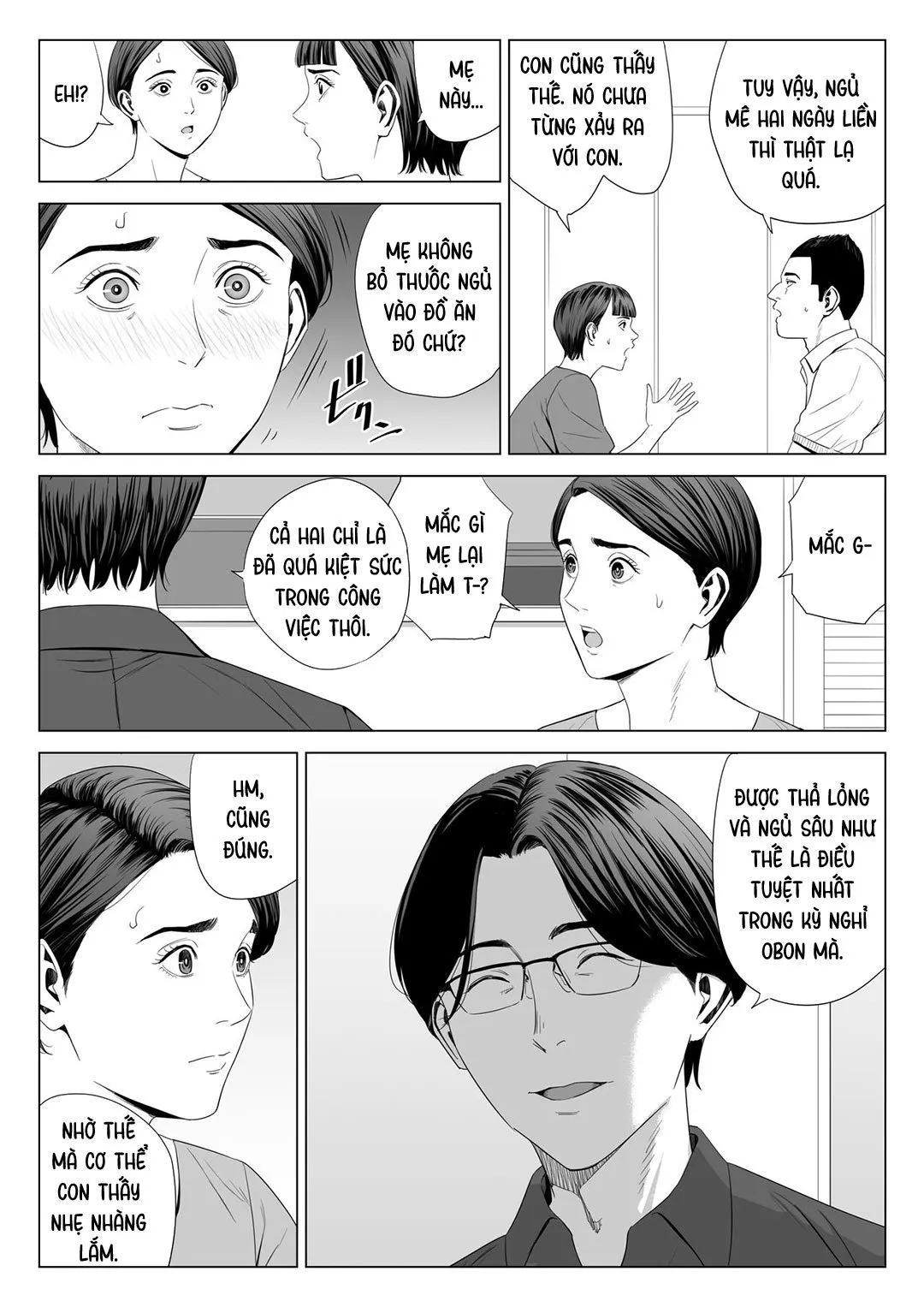 HentaiVN.net - Ảnh 6 - Mượn nhờ mẹ vợ [Gibo no Tsukaeru Karada; Using my Mother-in-Law.] - Chap 2