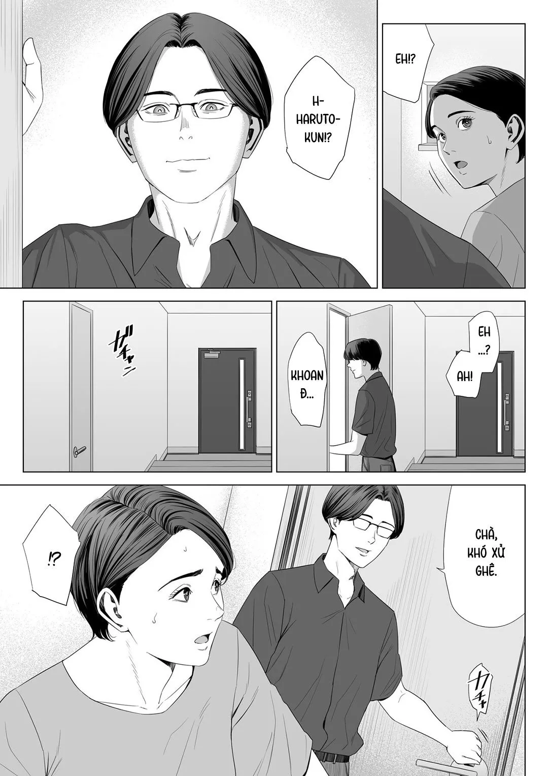 HentaiVN.net - Ảnh 8 - Mượn nhờ mẹ vợ [Gibo no Tsukaeru Karada; Using my Mother-in-Law.] - Chap 2