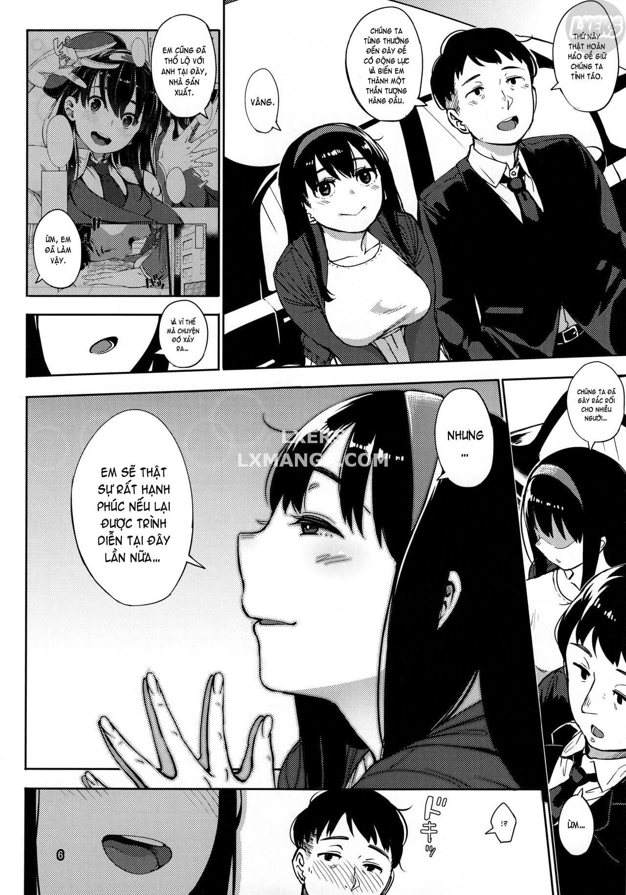 HentaiVN.net - Ảnh 6 - Girigiri Idol [Osaru no Noumiso] - Chap 4