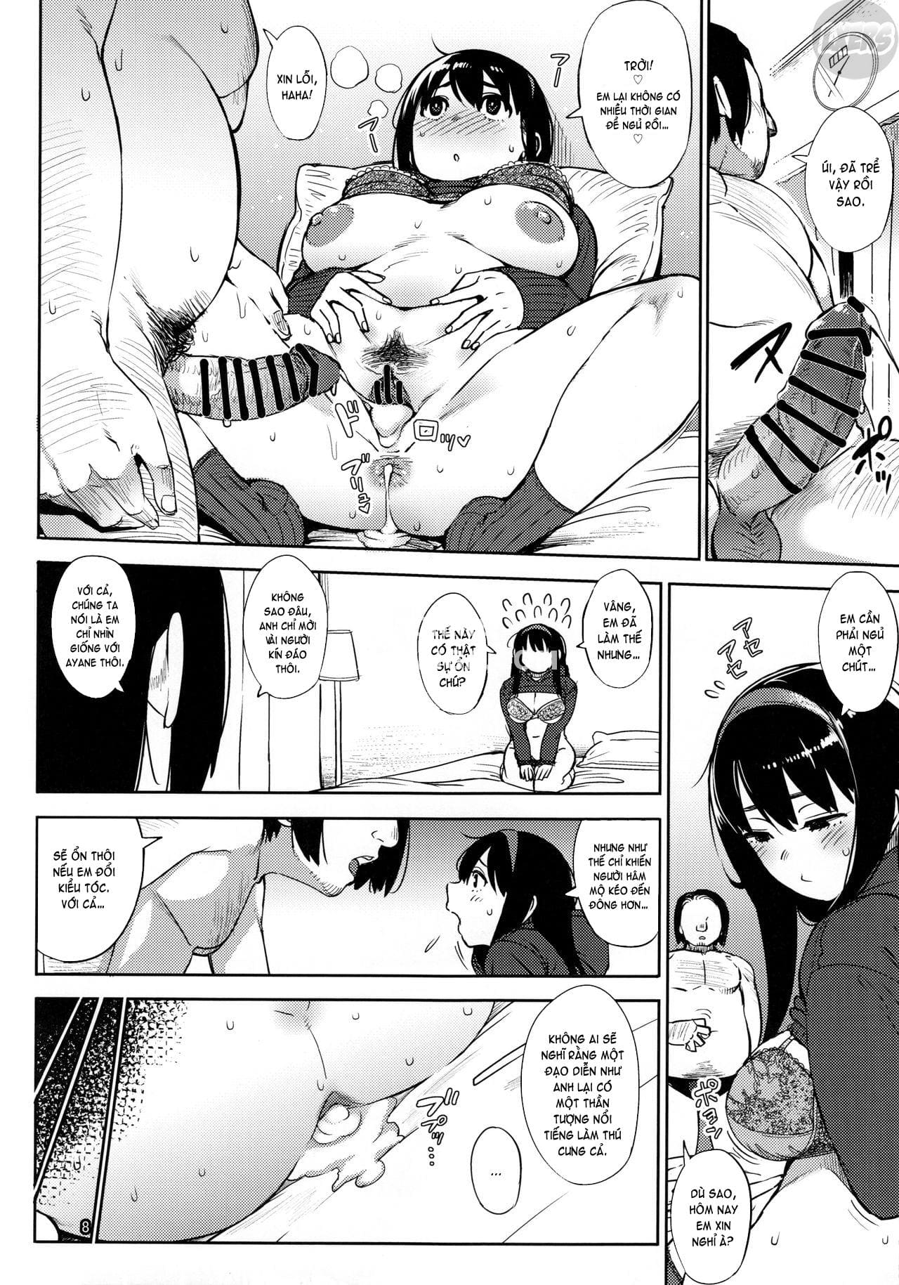 HentaiVN.net - Ảnh 8 - Girigiri Idol [Osaru no Noumiso] - Chap 4