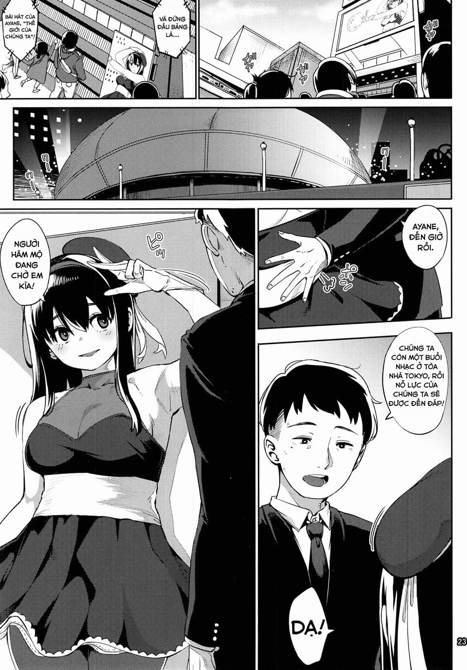 HentaiVN.net - Ảnh 20 - Girigiri Idol [Osaru no Noumiso] - Chap 5