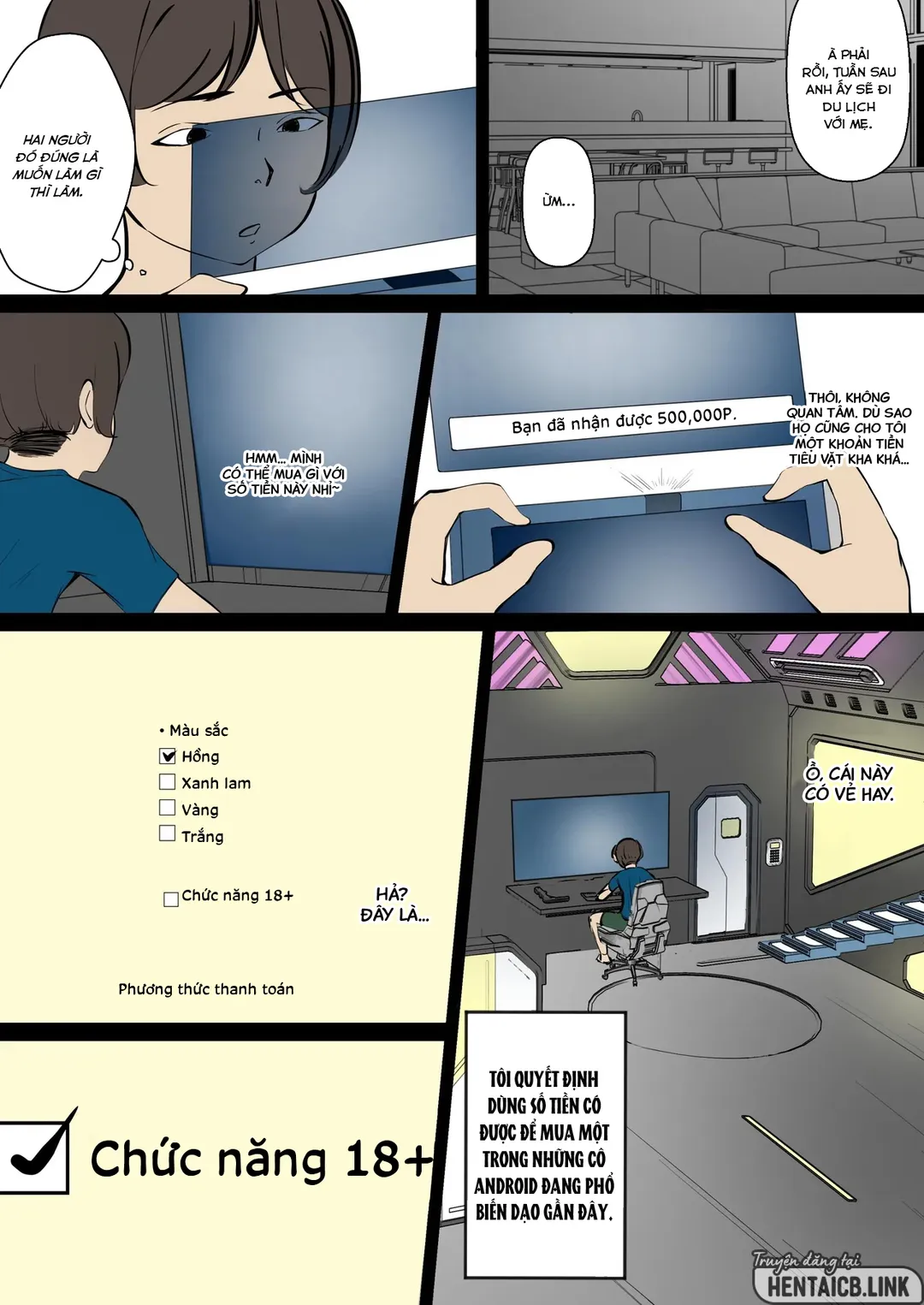HentaiVN.net - Ảnh 6 - INTENSE Sexroid & Saliva x Bad Breath - Oneshot