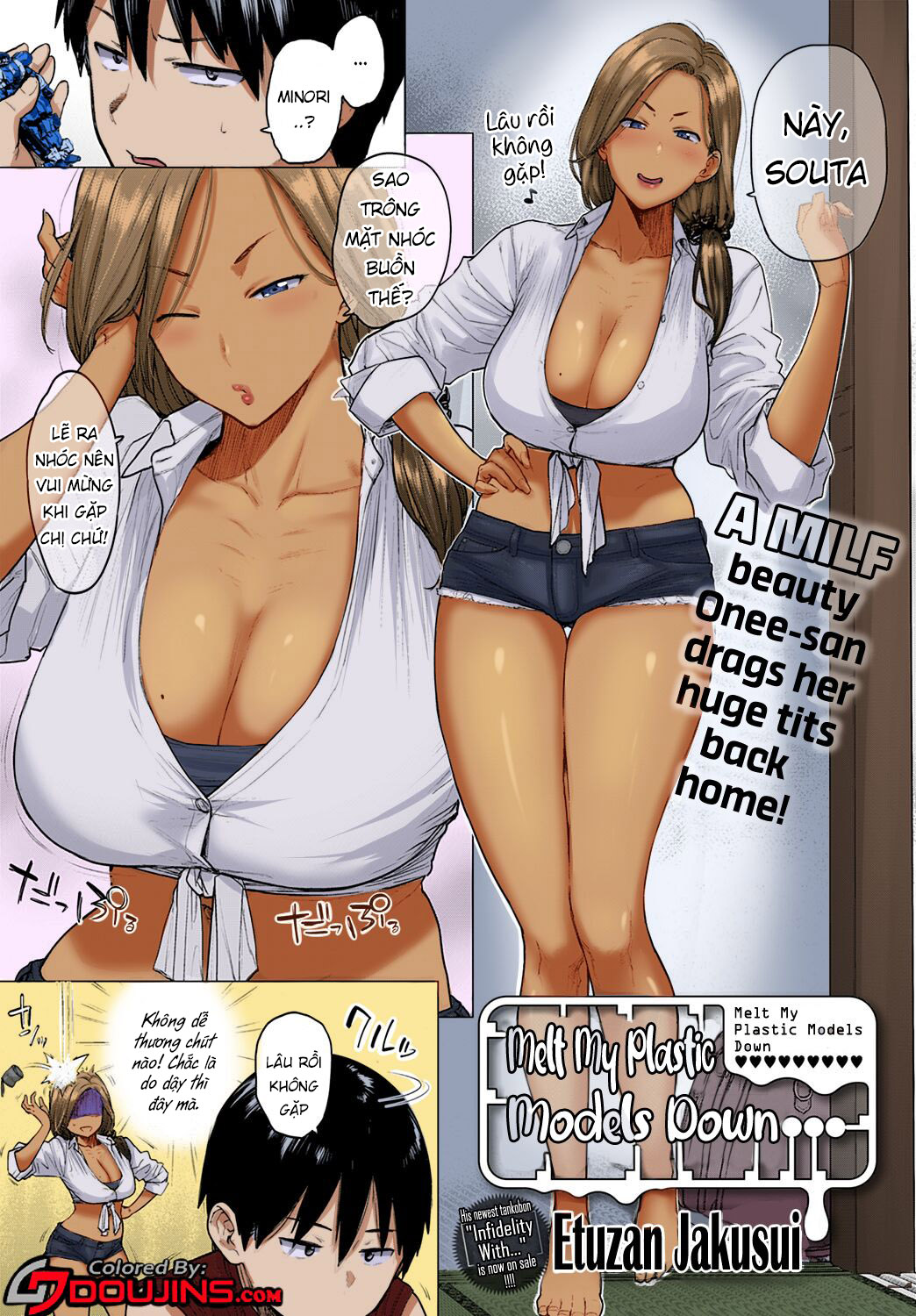 HentaiVN.net - Ảnh 3 - Người chị xa quê về chơi - Oneshot