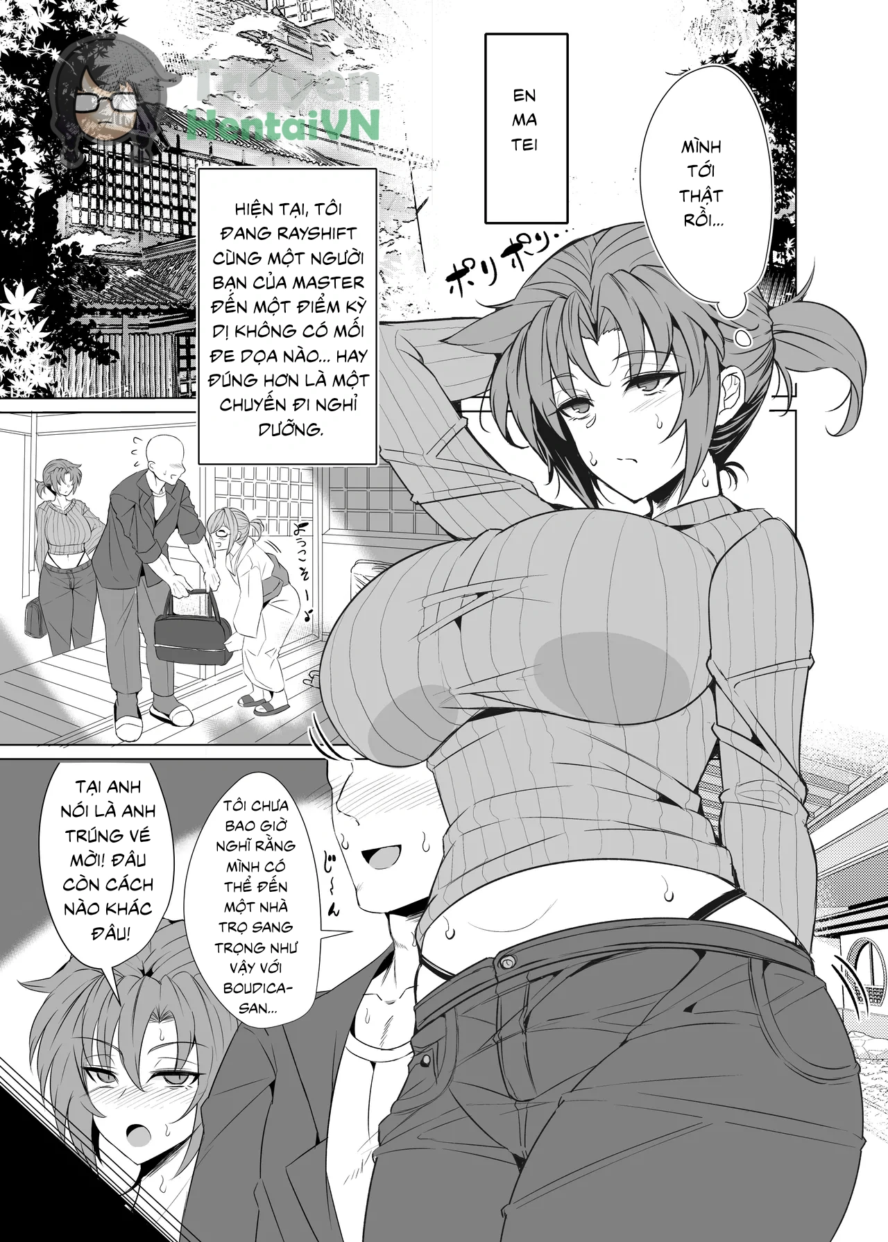 HentaiVN.net - Ảnh 5 - Boudica Mama to Yukemuri Ecchi (Fate/Grand Order) - Oneshot