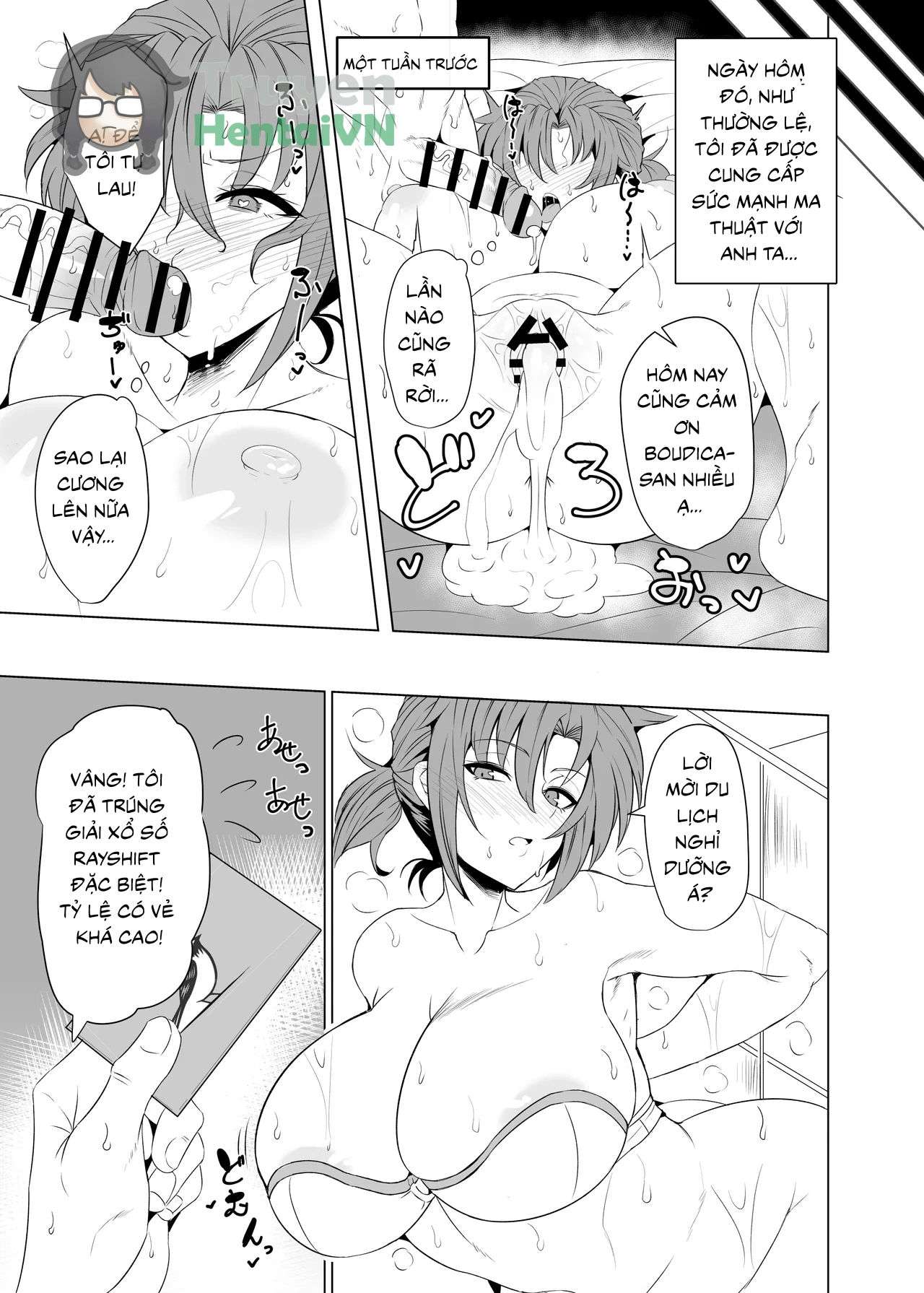 HentaiVN.net - Ảnh 6 - Boudica Mama to Yukemuri Ecchi (Fate/Grand Order) - Oneshot