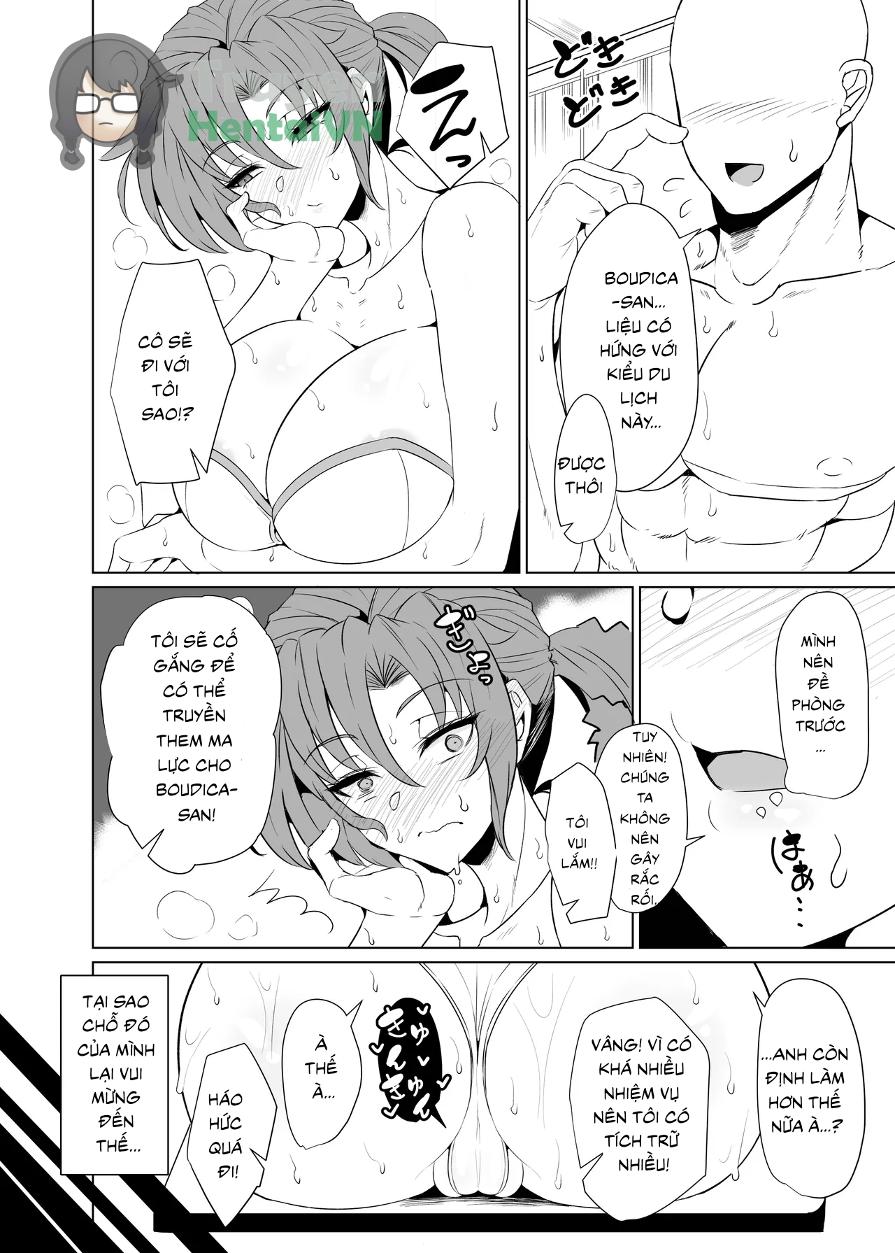 HentaiVN.net - Ảnh 7 - Boudica Mama to Yukemuri Ecchi (Fate/Grand Order) - Oneshot