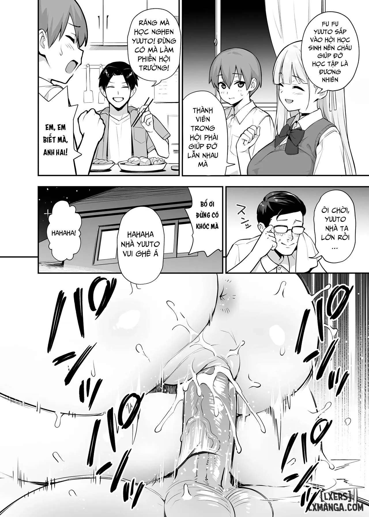 HentaiVN.net - Ảnh 10 - 憧れの生徒会長が巨乳すぎる件 2 - Oneshot.