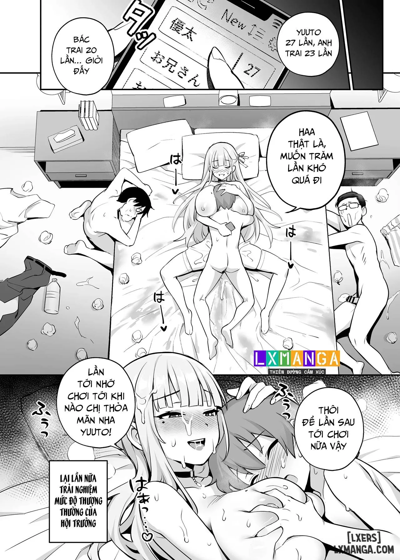 HentaiVN.net - Ảnh 26 - 憧れの生徒会長が巨乳すぎる件 2 - Oneshot.