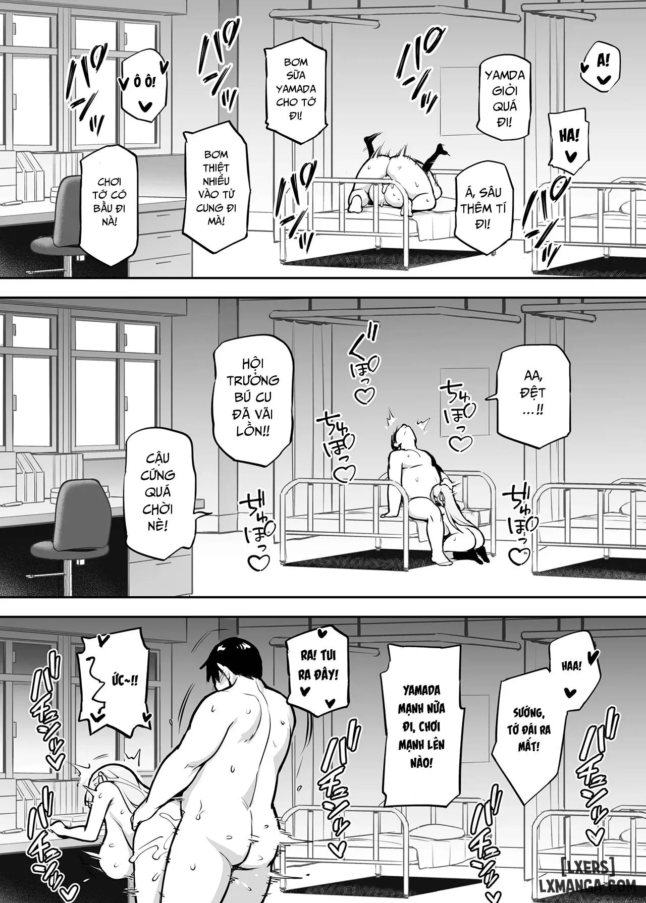 HentaiVN.net - Ảnh 36 - 憧れの生徒会長が巨乳すぎる件 2 - Oneshot.