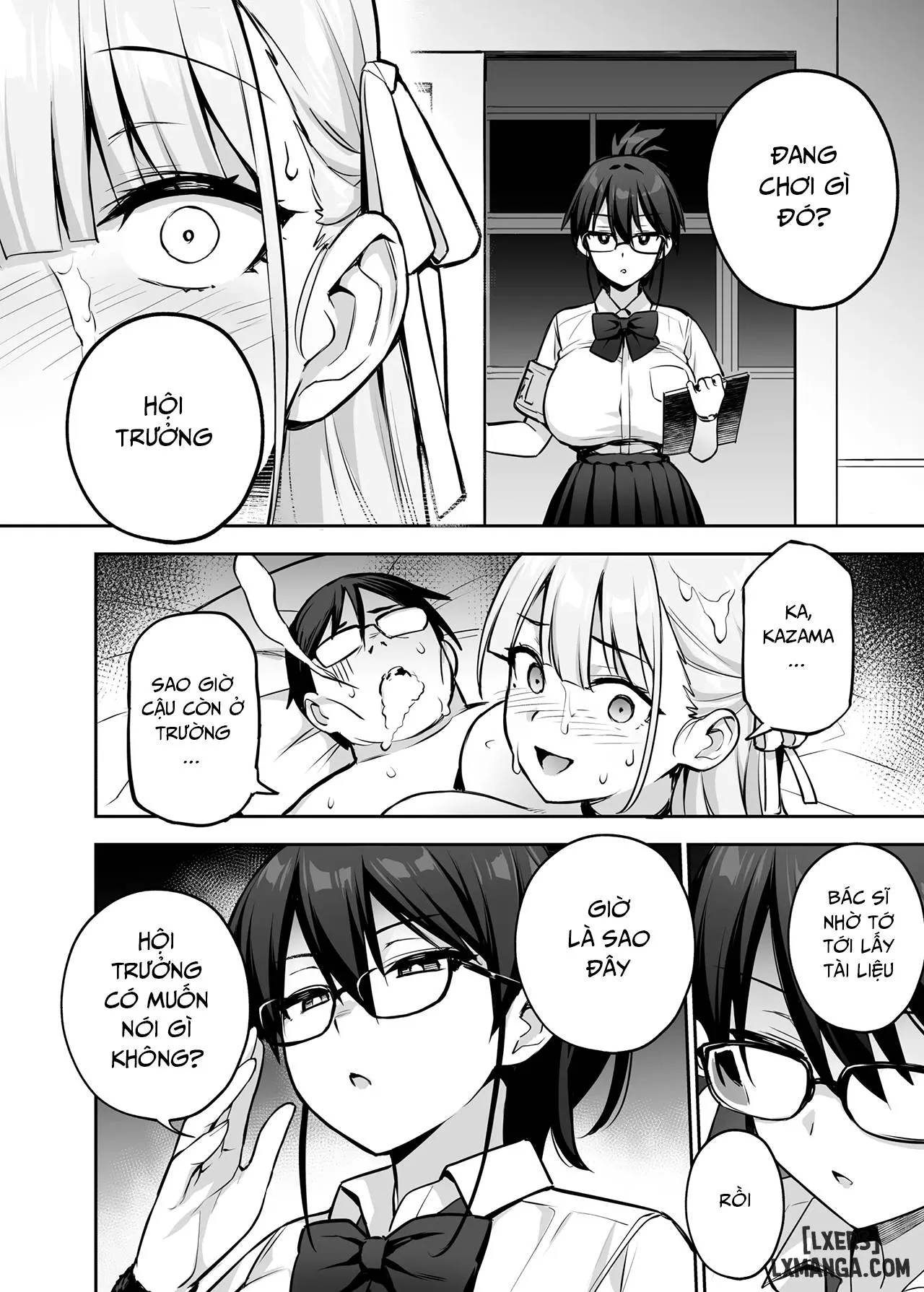 HentaiVN.net - Ảnh 40 - 憧れの生徒会長が巨乳すぎる件 2 - Oneshot.
