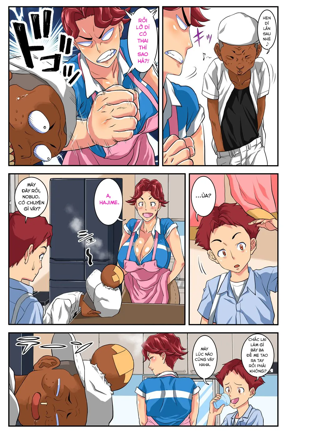 HentaiVN.net - Ảnh 15 - MILF x dirty shota [Yoku Genkotsu o Omimai Suru Kusogaki no Chinko ga Otto de wa Toutei Todokanai Oku made Tsuitekite ...Choushi ni Norunja Nai yo!... to Iinagara mo Asedaku Koubi ni Ochiru Kimottama Kaa-chan!] - Part 1