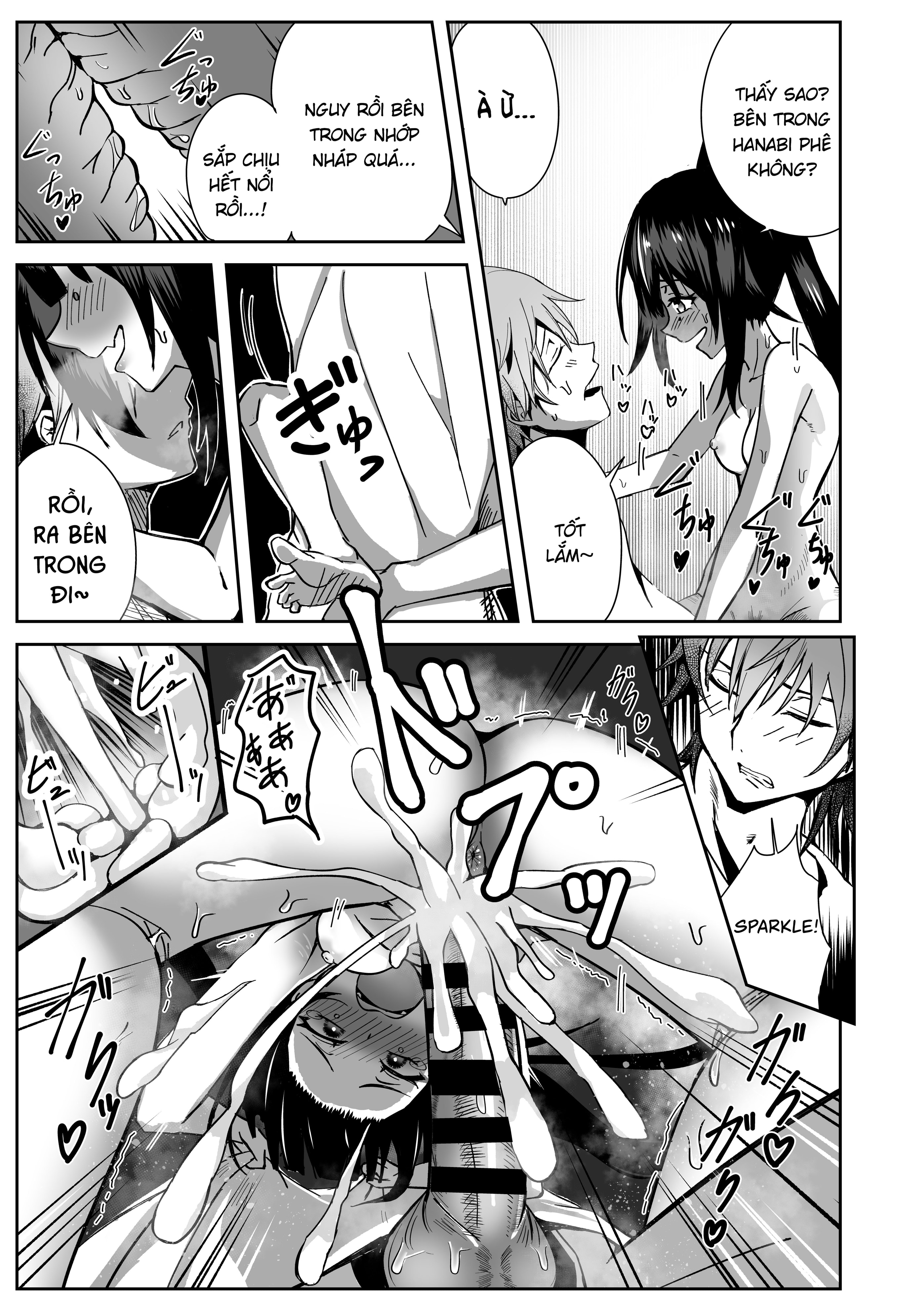 HentaiVN.net - Ảnh 15 - Hanabi no Love Love Daisakusen + Bonus - Oneshot
