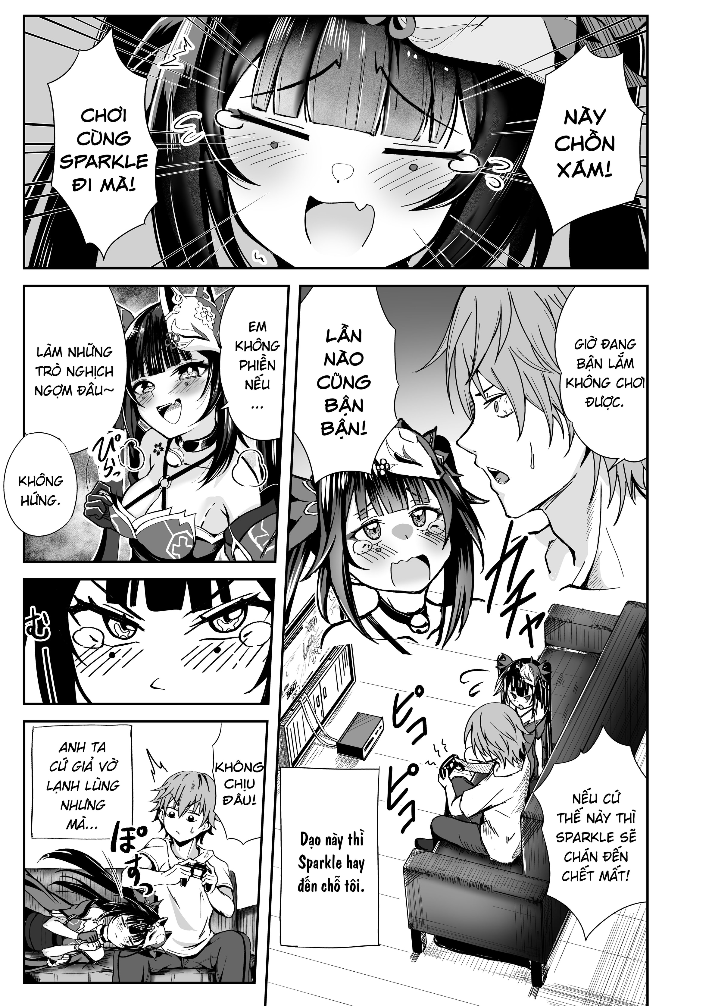 HentaiVN.net - Ảnh 3 - Hanabi no Love Love Daisakusen + Bonus - Oneshot
