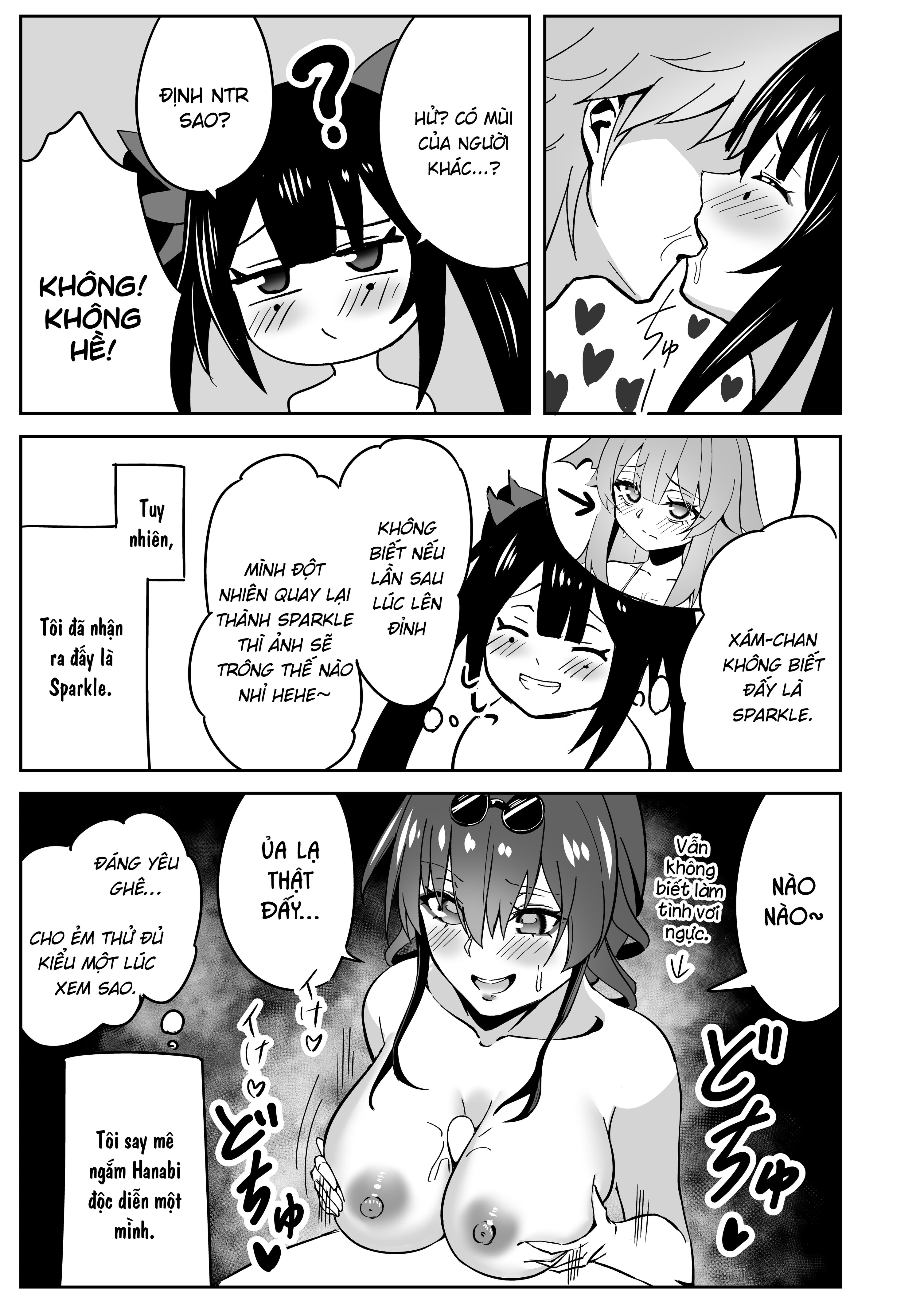 HentaiVN.net - Ảnh 30 - Hanabi no Love Love Daisakusen + Bonus - Oneshot