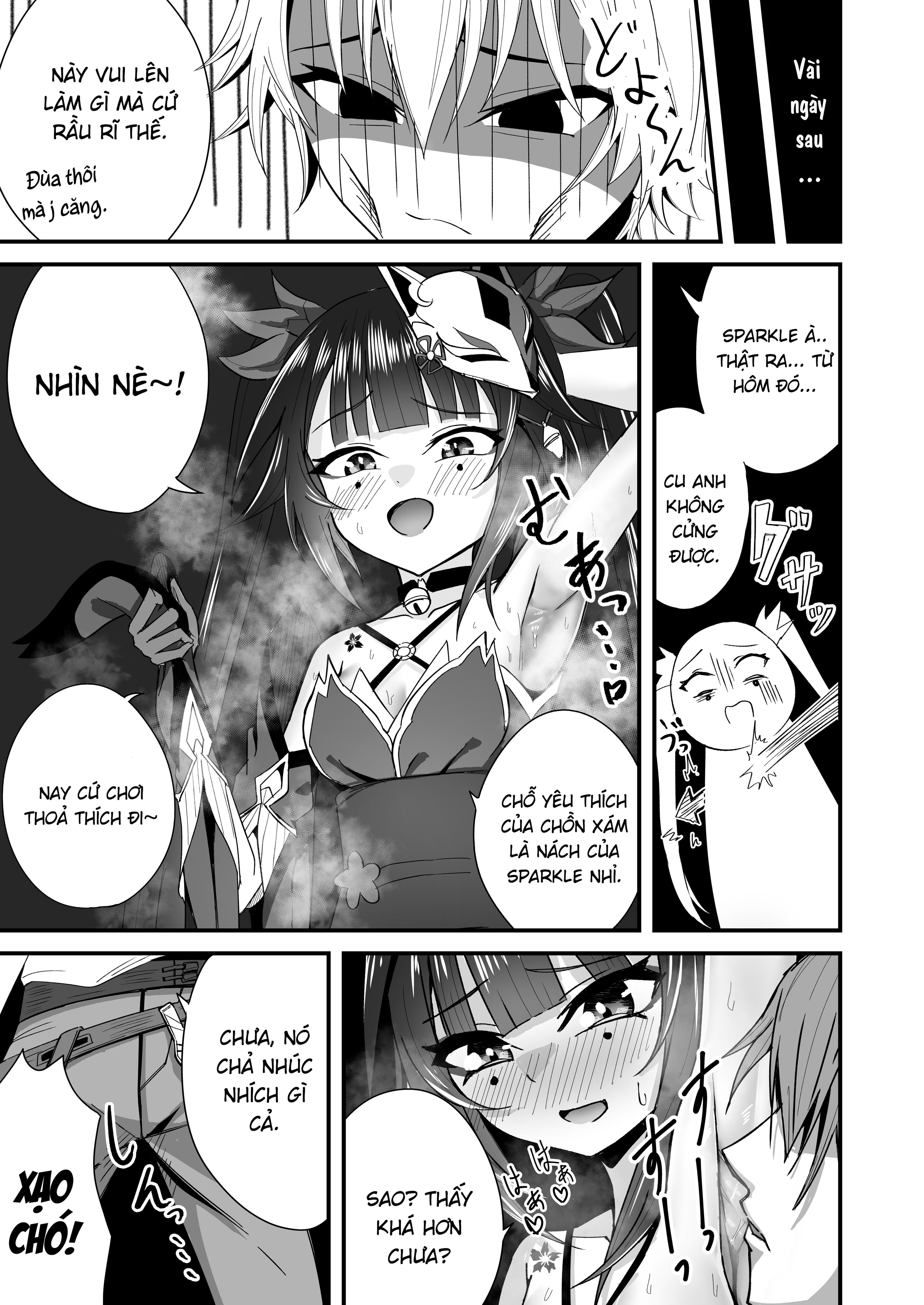 HentaiVN.net - Ảnh 38 - Hanabi no Love Love Daisakusen + Bonus - Oneshot