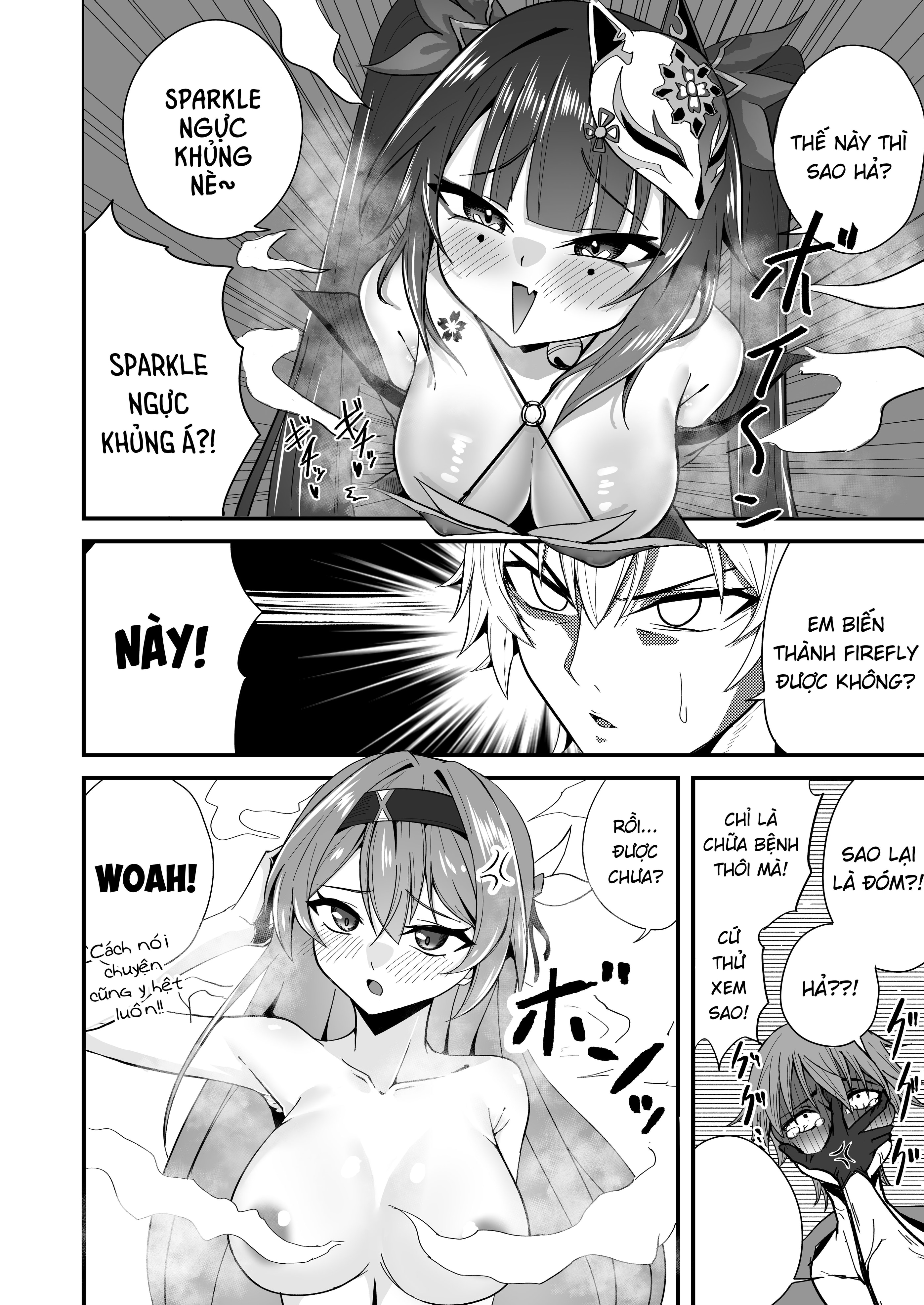 HentaiVN.net - Ảnh 39 - Hanabi no Love Love Daisakusen + Bonus - Oneshot