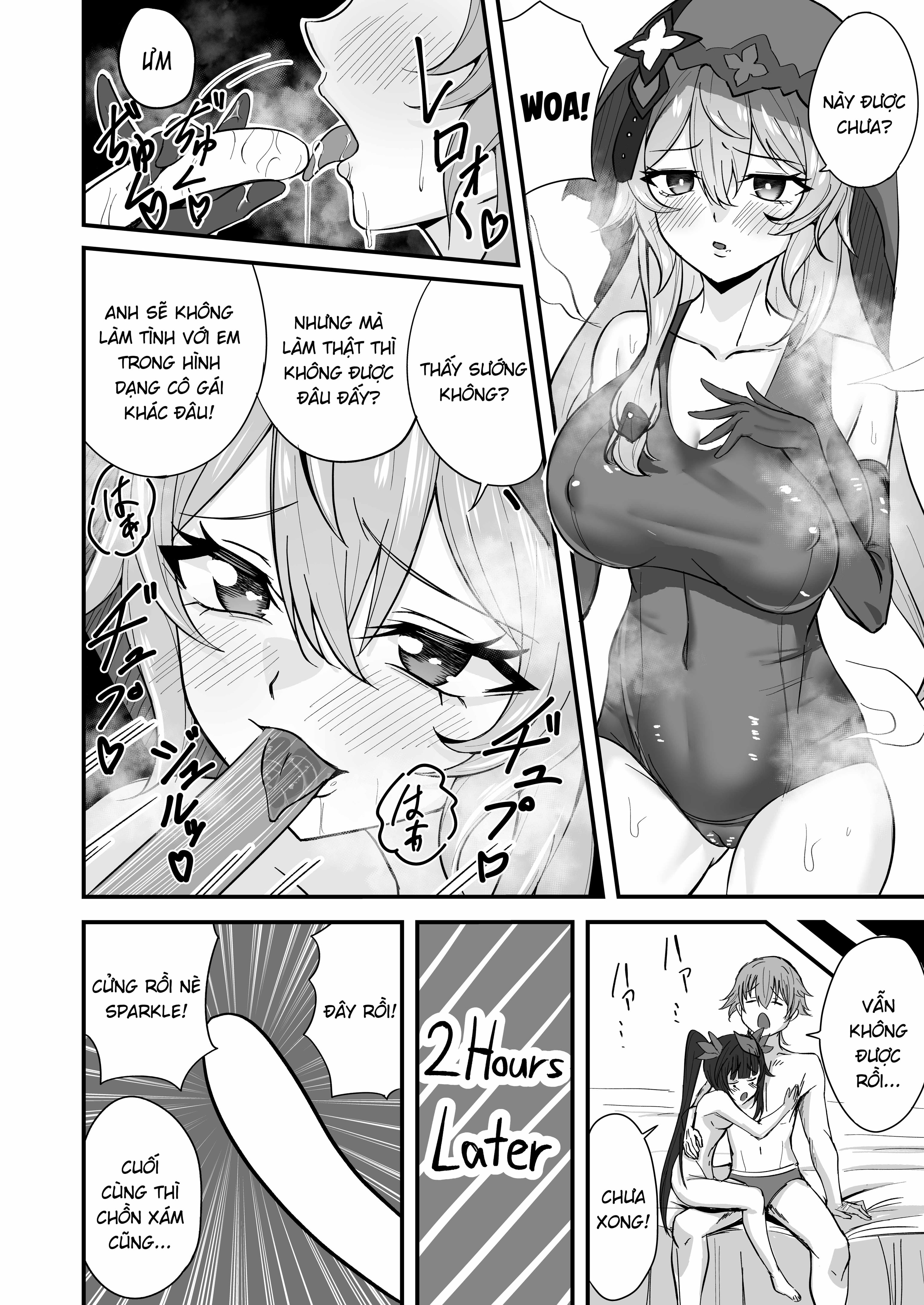 HentaiVN.net - Ảnh 41 - Hanabi no Love Love Daisakusen + Bonus - Oneshot