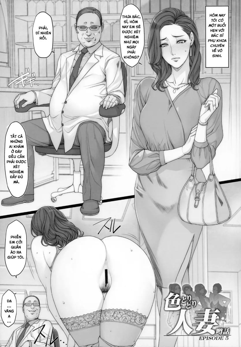 HentaiVN.net - Ảnh 3 - Những nàng milf dâm đãng [Hitodumadukushi] - Chap 5