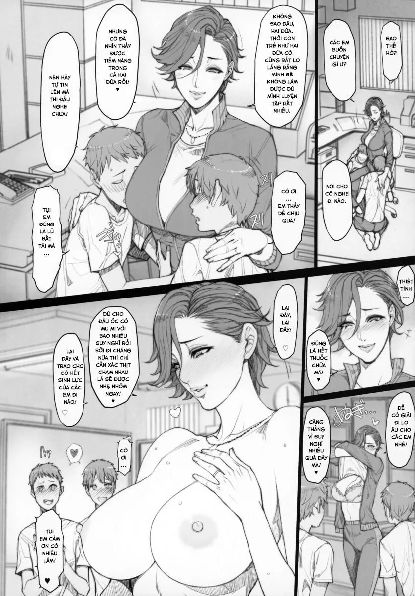 HentaiVN.net - Ảnh 4 - Những nàng milf dâm đãng [Hitodumadukushi] - Chap 8 - End