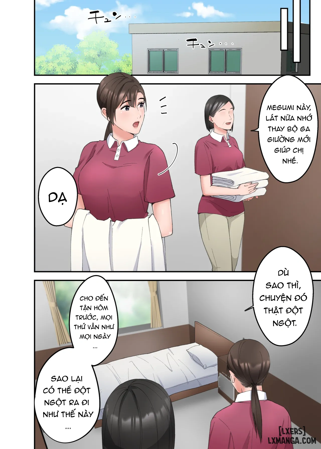 HentaiVN.net - Ảnh 69 - Hitozuma no Kaigoshi ga Yoboyobo Jii-san ni Ikasare Makuru Hanashi - Oneshot