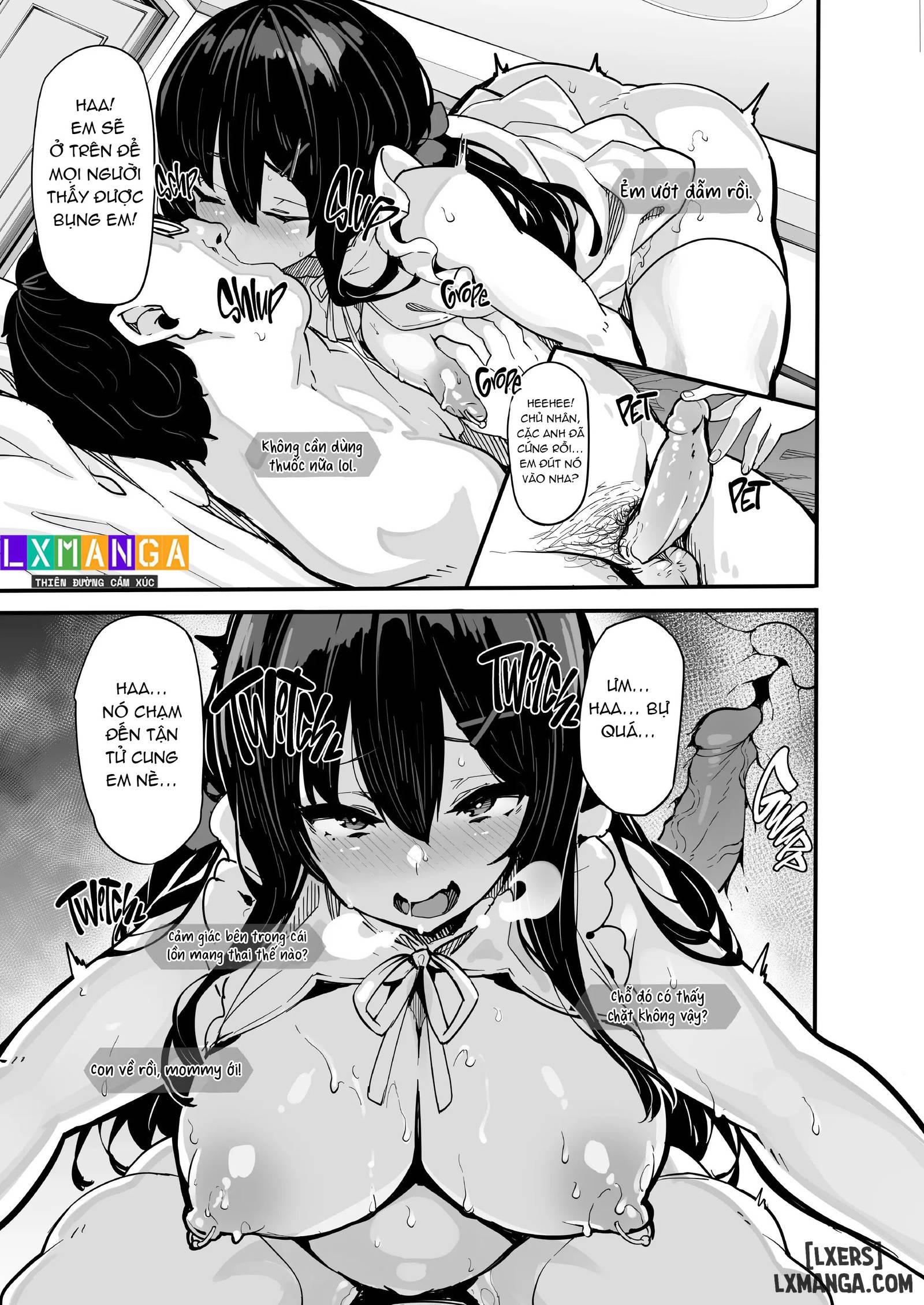 HentaiVN.net - Ảnh 29 - Nonohara Yuzuka no Himitsu no Haishin 6 - Oneshot.