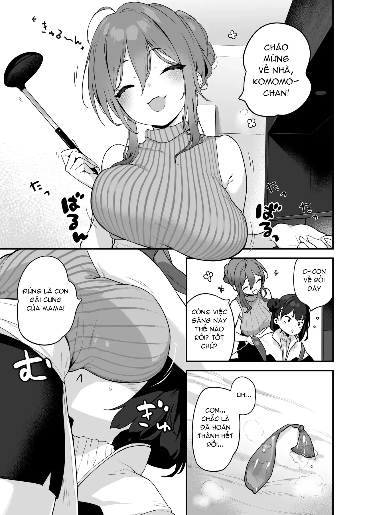 HentaiVN.net - Ảnh 9 - Komomo Là Hầu Gái Loli Kiêm Bồn Chứa Tinh Cho Riêng Chủ Nhân Của Mình - Oneshot