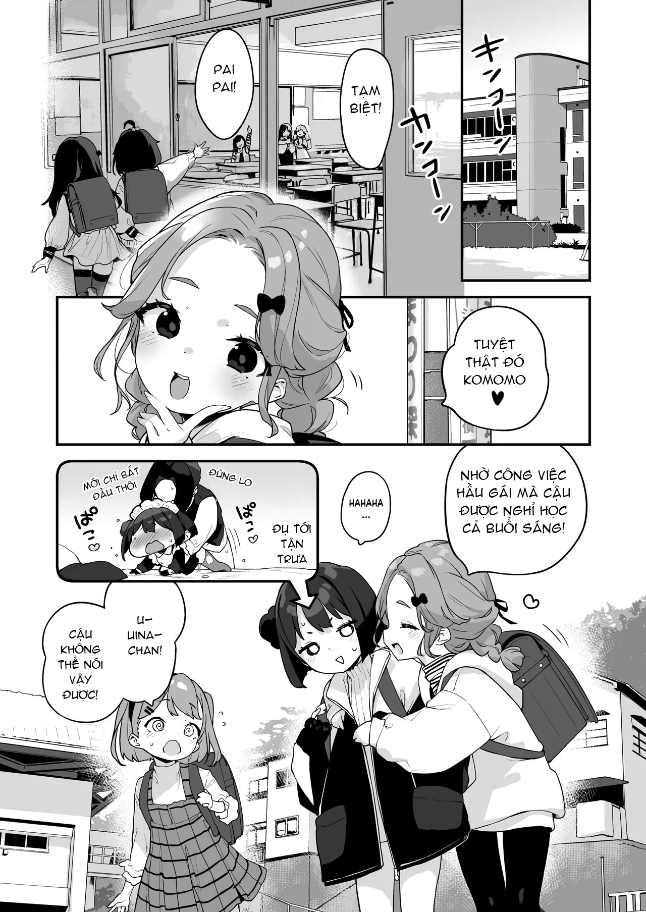 HentaiVN.net - Ảnh 6 - Komomo Là Hầu Gái Loli Kiêm Bồn Chứa Tinh Cho Riêng Chủ Nhân Của Mình - Oneshot