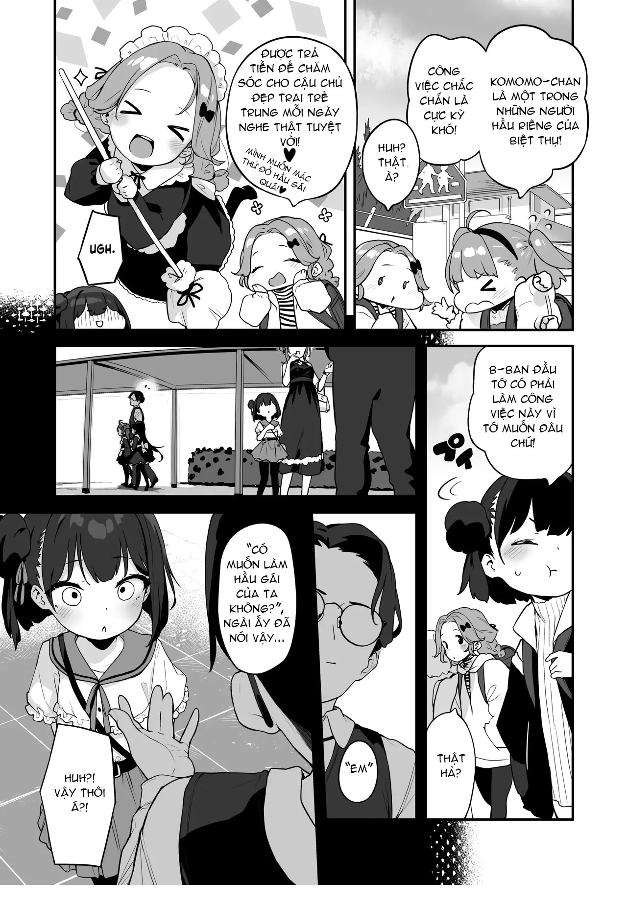 HentaiVN.net - Ảnh 7 - Komomo Là Hầu Gái Loli Kiêm Bồn Chứa Tinh Cho Riêng Chủ Nhân Của Mình - Oneshot