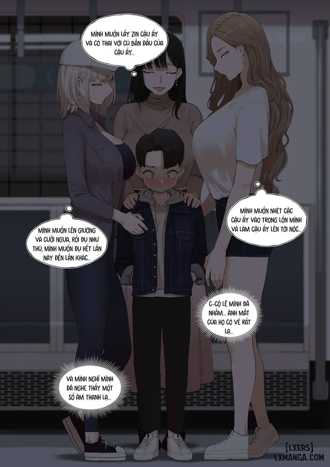HentaiVN.net - Ảnh 10 - Chỉ mình tôi là đàn ông trong cái tổ đội này - Oneshot