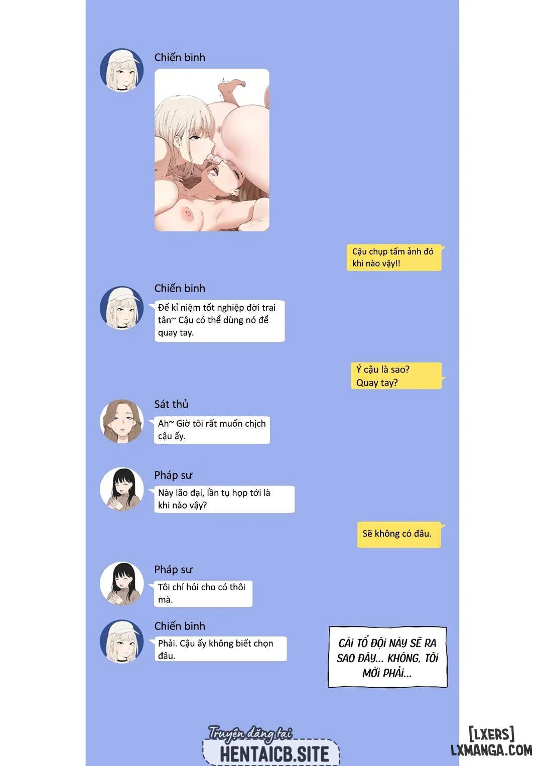 HentaiVN.net - Ảnh 26 - Chỉ mình tôi là đàn ông trong cái tổ đội này - Oneshot