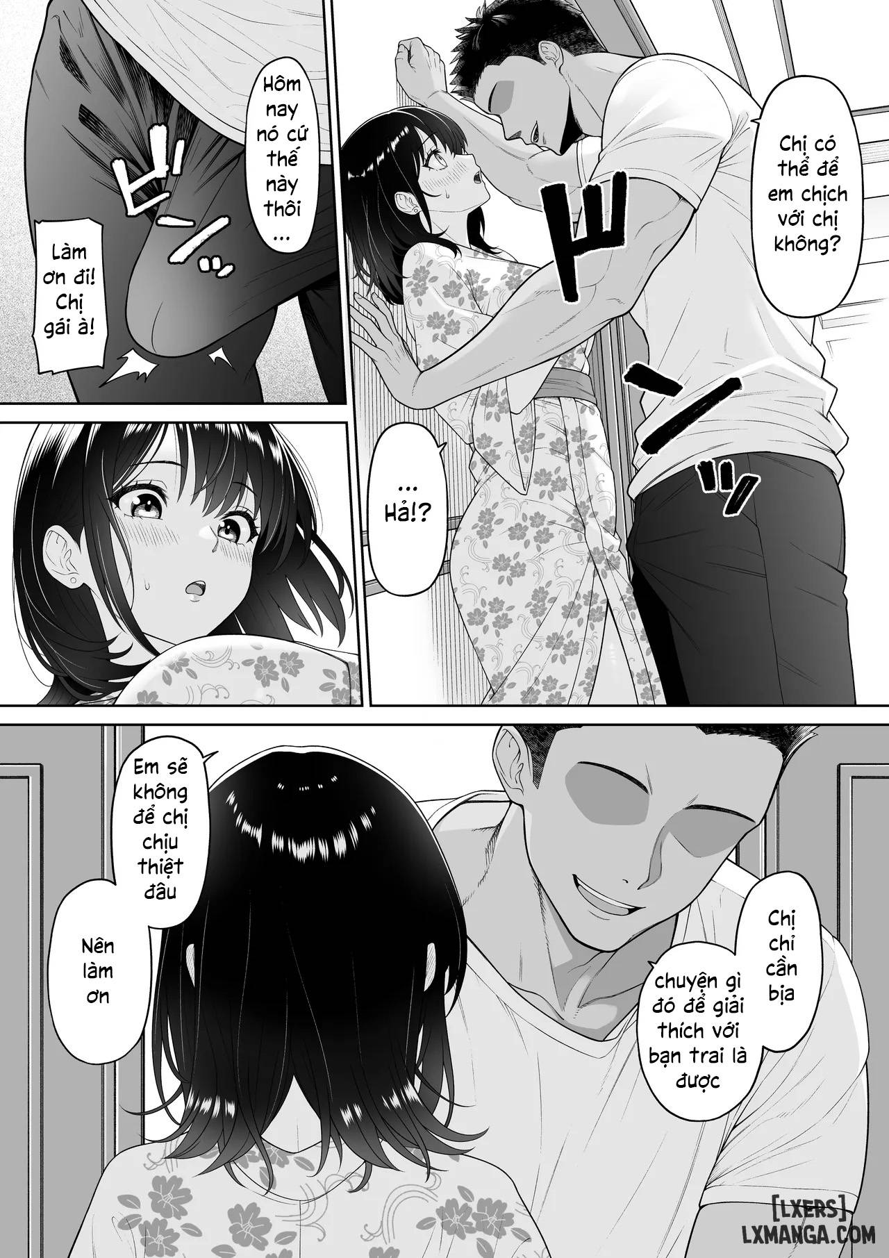 HentaiVN.net - Ảnh 14 - Ngày hè đó khi cô ấy bị cướp đi mất - Oneshot