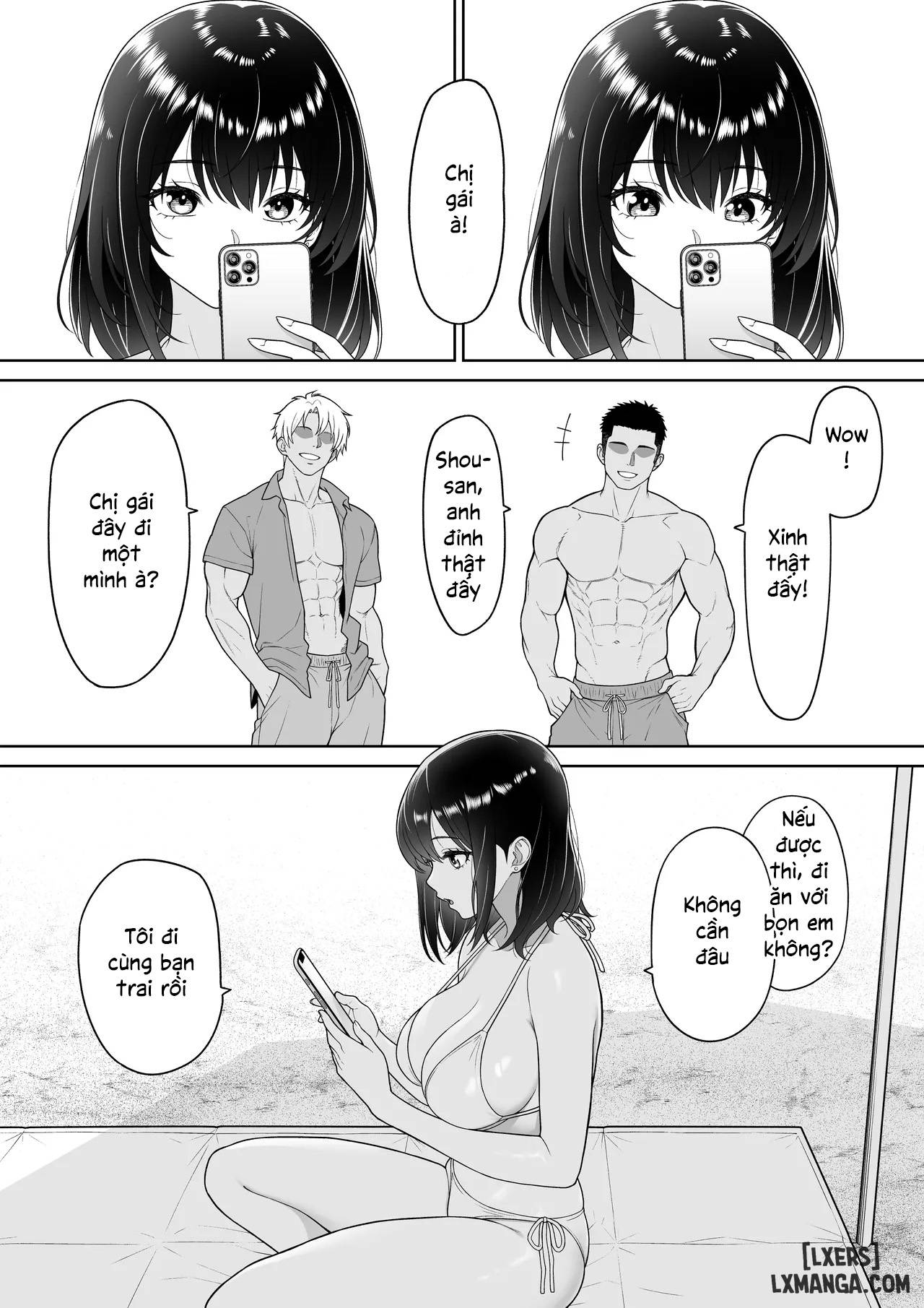 HentaiVN.net - Ảnh 7 - Ngày hè đó khi cô ấy bị cướp đi mất - Oneshot