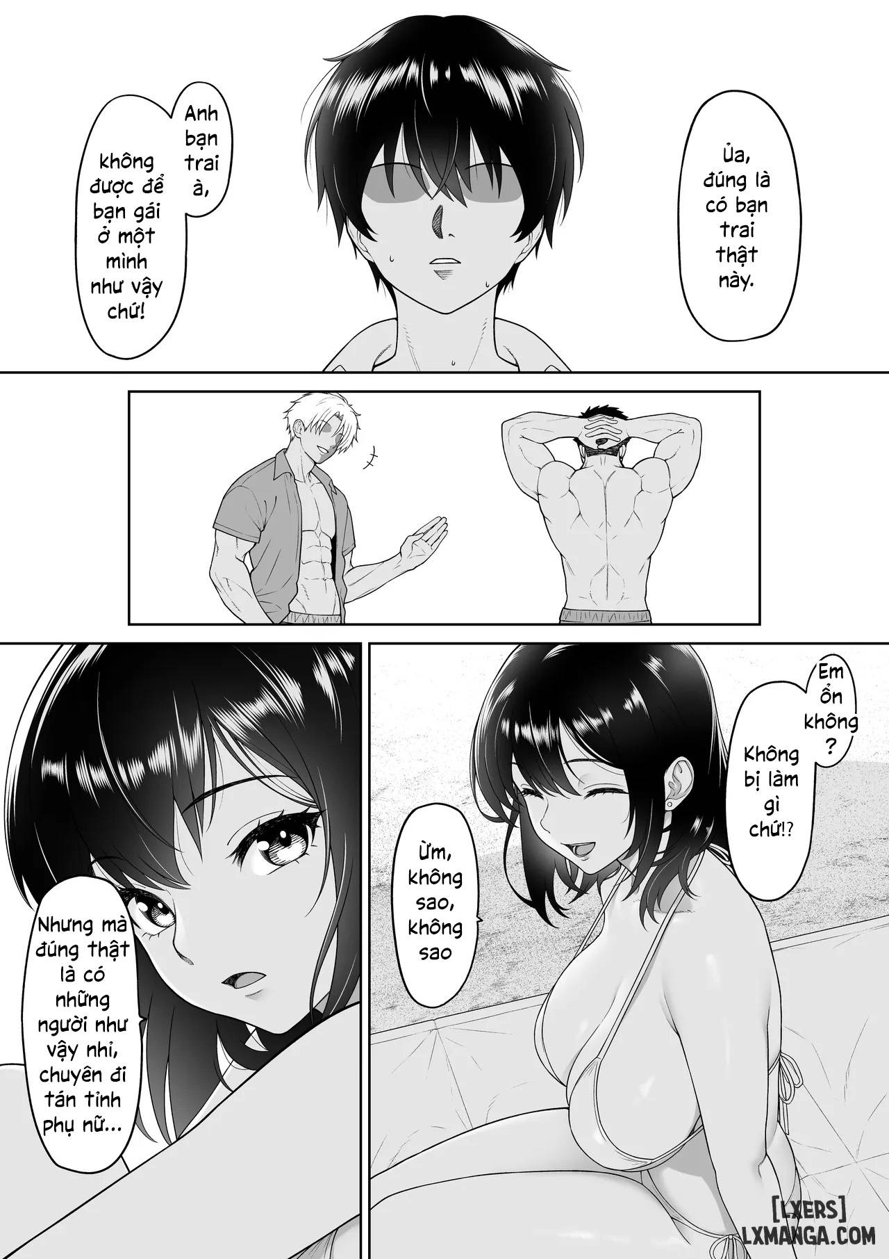 HentaiVN.net - Ảnh 9 - Ngày hè đó khi cô ấy bị cướp đi mất - Oneshot