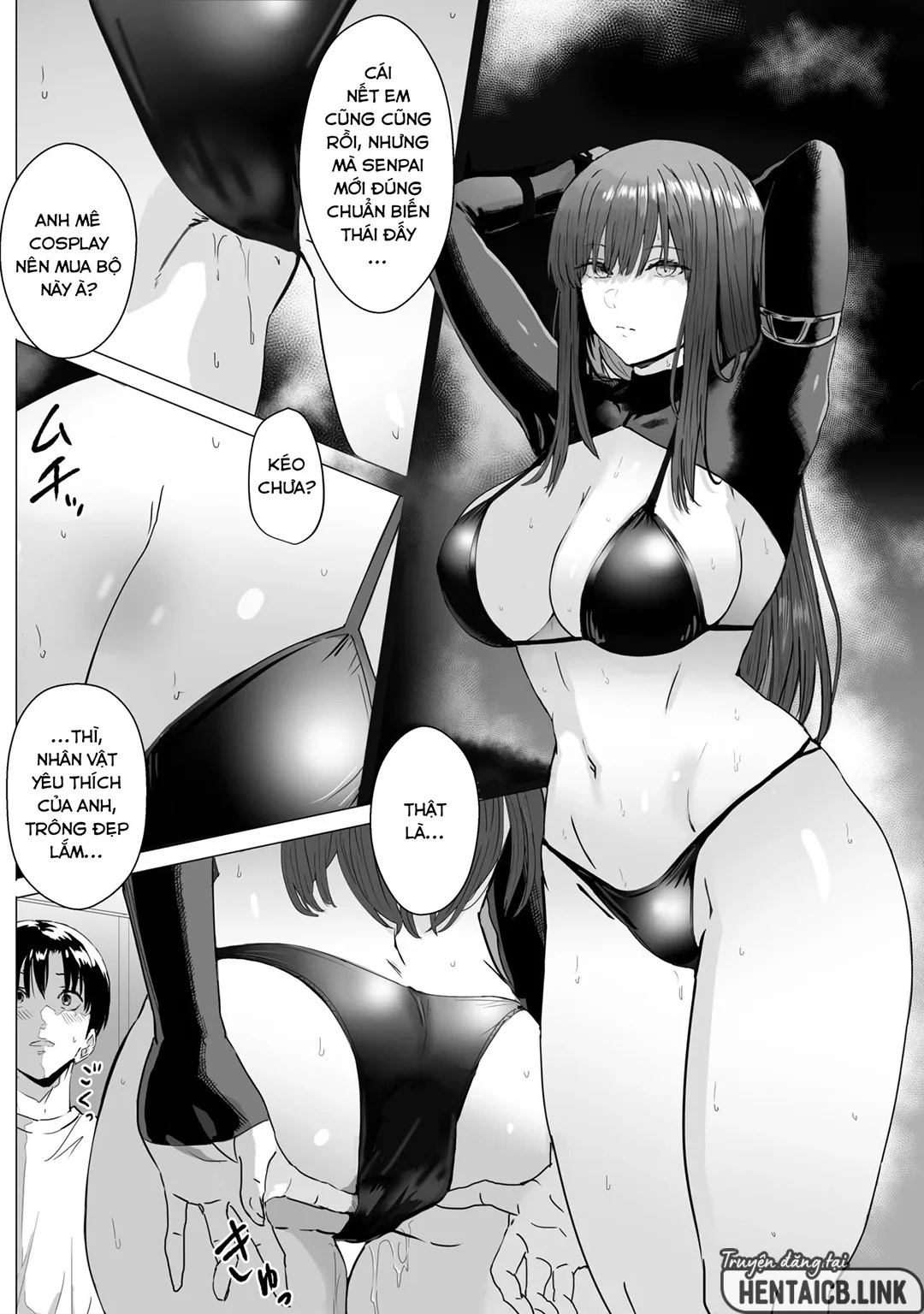 HentaiVN.net - Ảnh 35 - Bị một cô nàng vô cảm vắt tinh - Oneshot