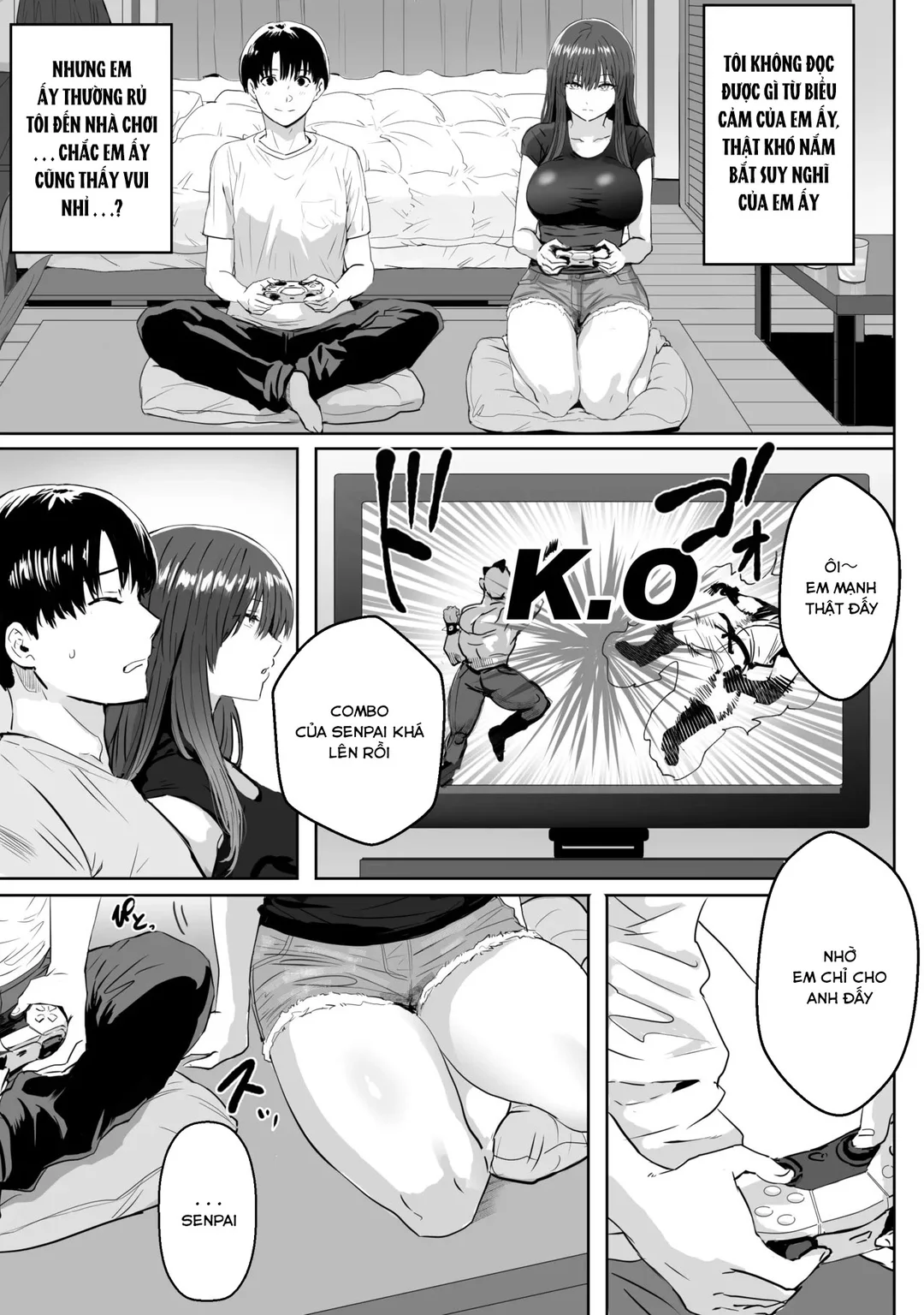 HentaiVN.net - Ảnh 6 - Bị một cô nàng vô cảm vắt tinh - Oneshot