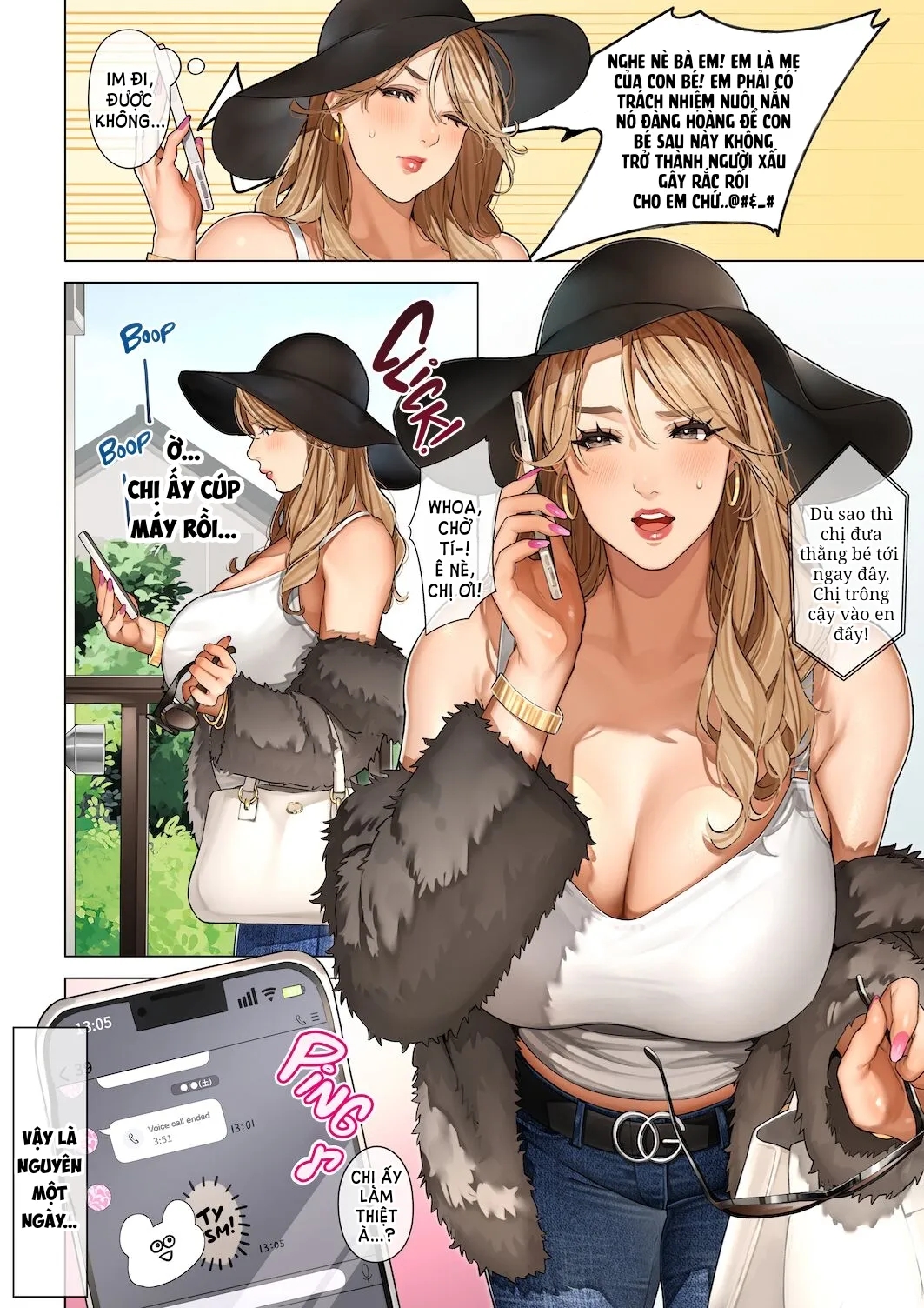 HentaiVN.net - Ảnh 4 - Gal Mama Anna-san - Oneshot
