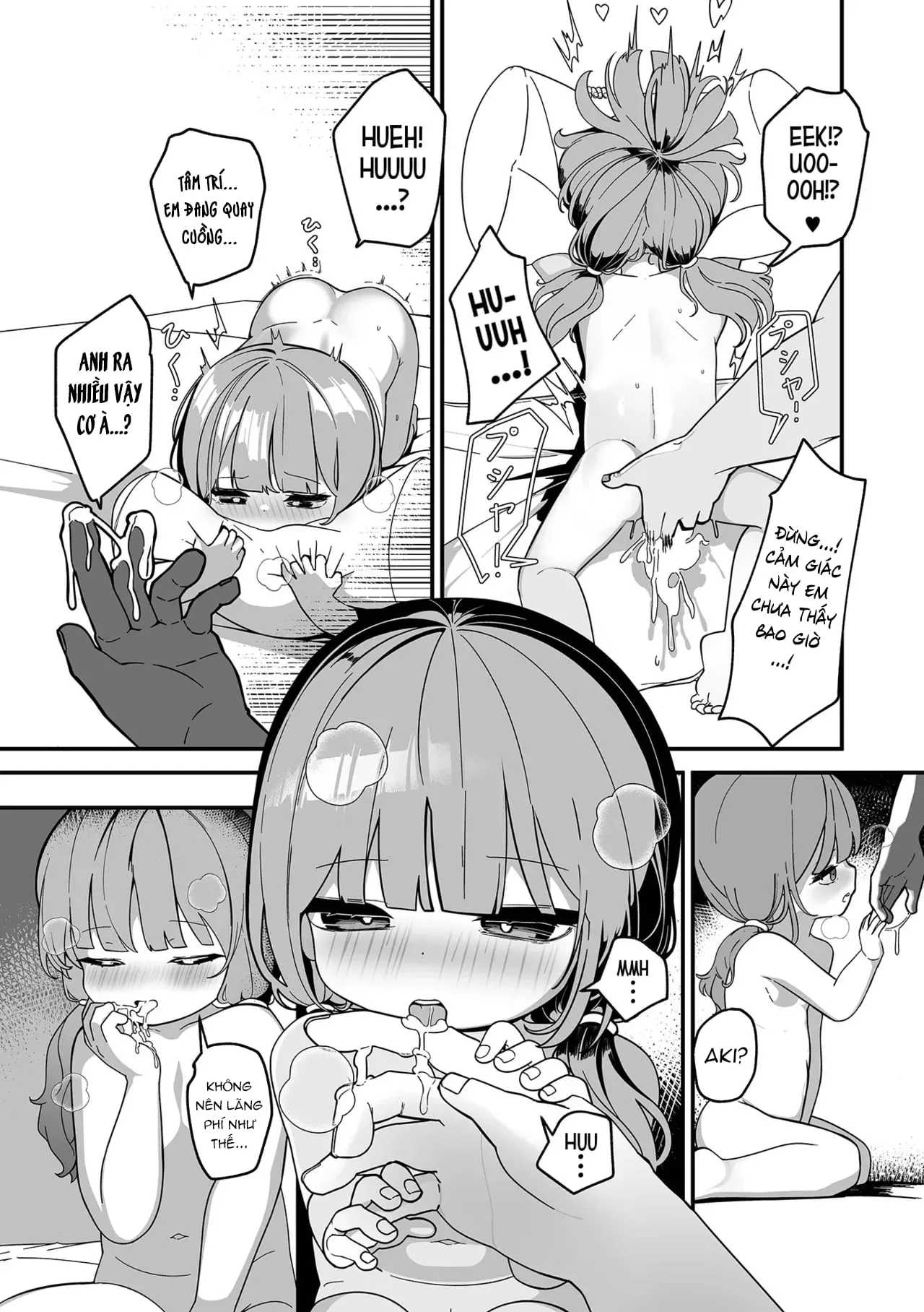 HentaiVN.net - Ảnh 12 - Tôi chịu hết nổi cô em gái tinh nghịch này rồi! - Oneshot