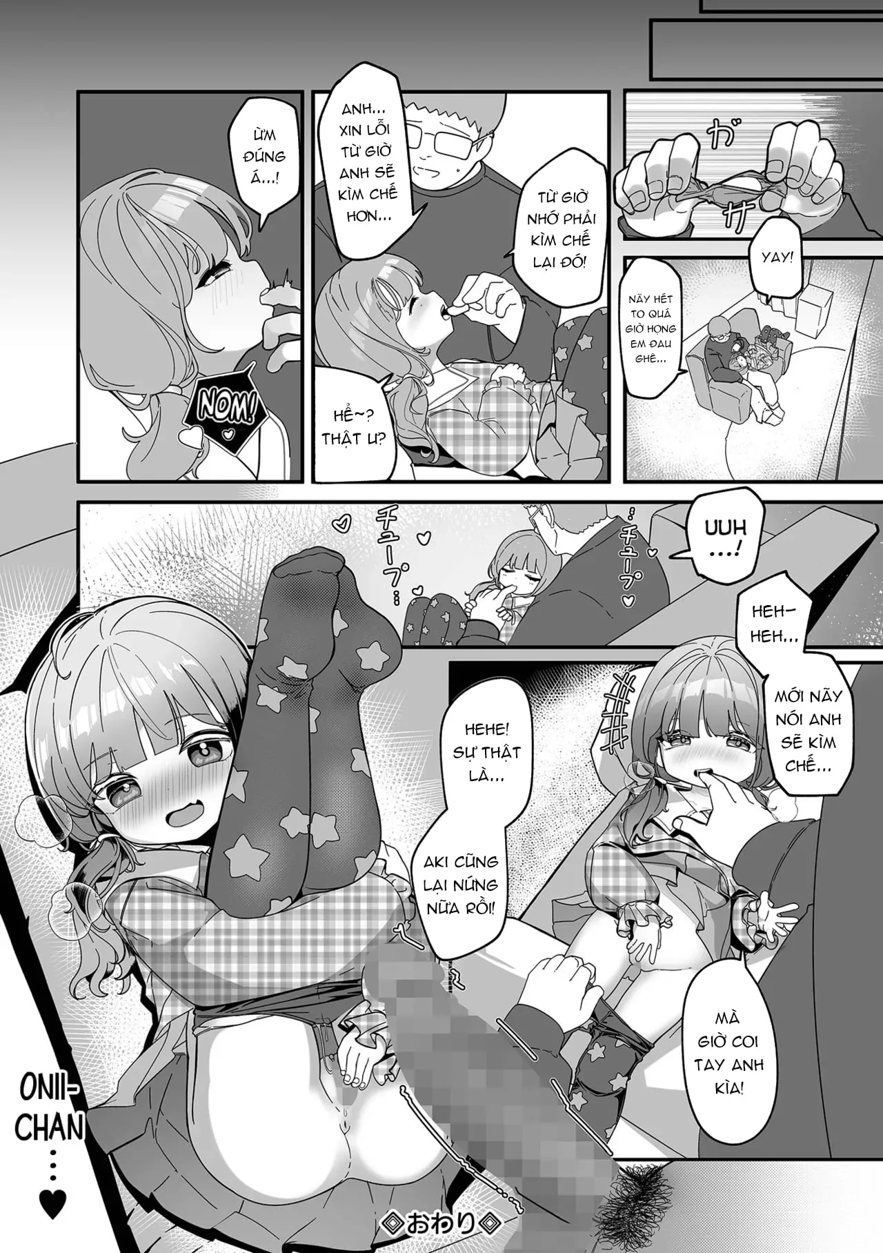 HentaiVN.net - Ảnh 17 - Tôi chịu hết nổi cô em gái tinh nghịch này rồi! - Oneshot