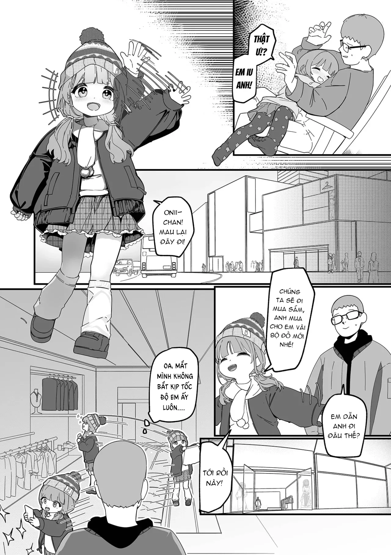 HentaiVN.net - Ảnh 3 - Tôi chịu hết nổi cô em gái tinh nghịch này rồi! - Oneshot