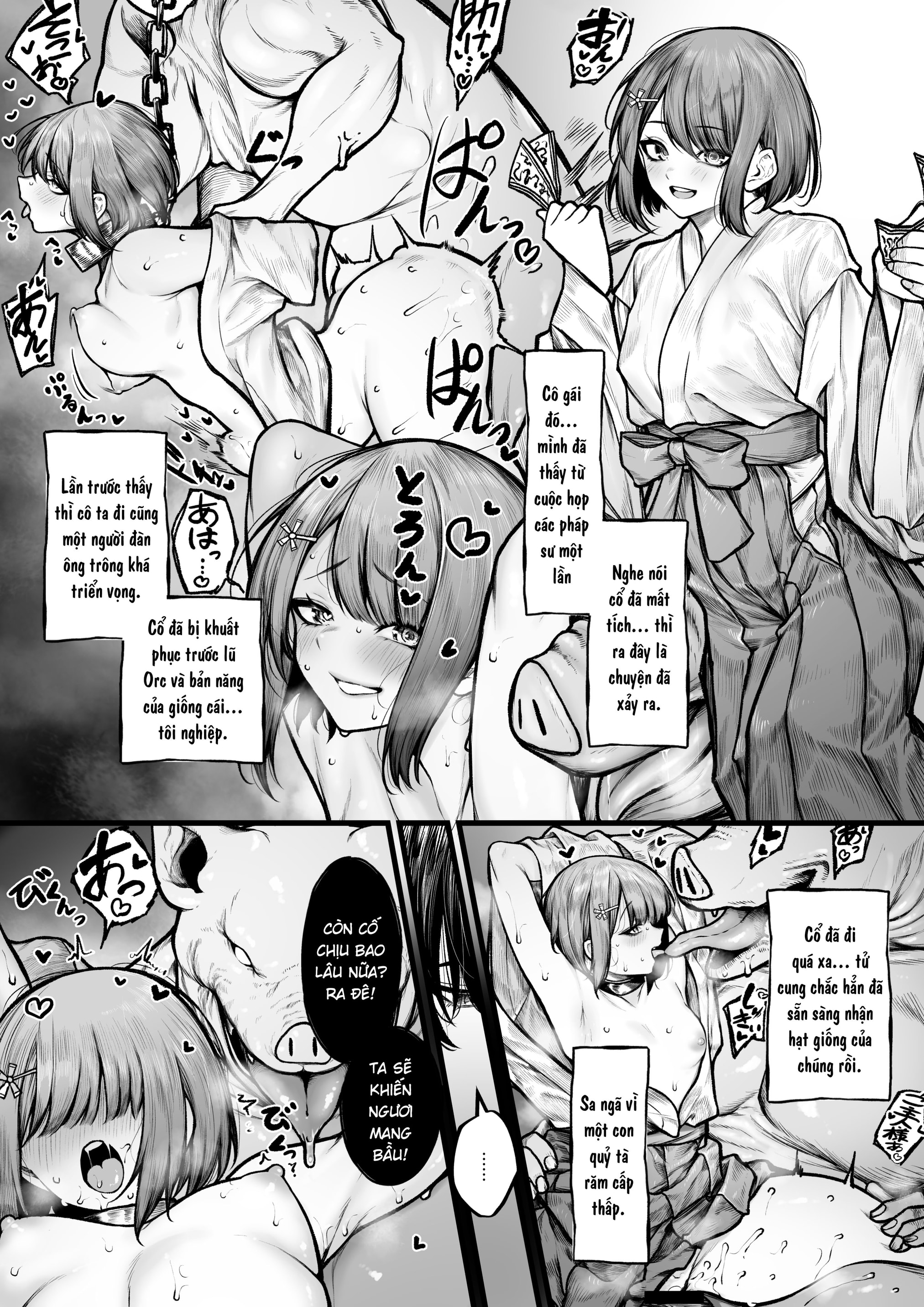 HentaiVN.net - Ảnh 2 - Haraiya-san wa Haramibukuro ni Nanka Sarena - Oneshot