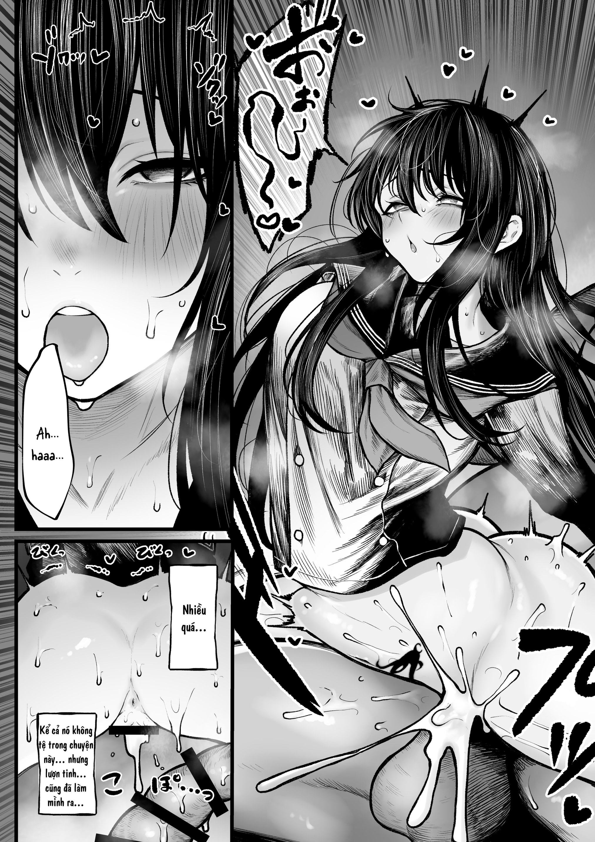 HentaiVN.net - Ảnh 9 - Haraiya-san wa Haramibukuro ni Nanka Sarena - Oneshot