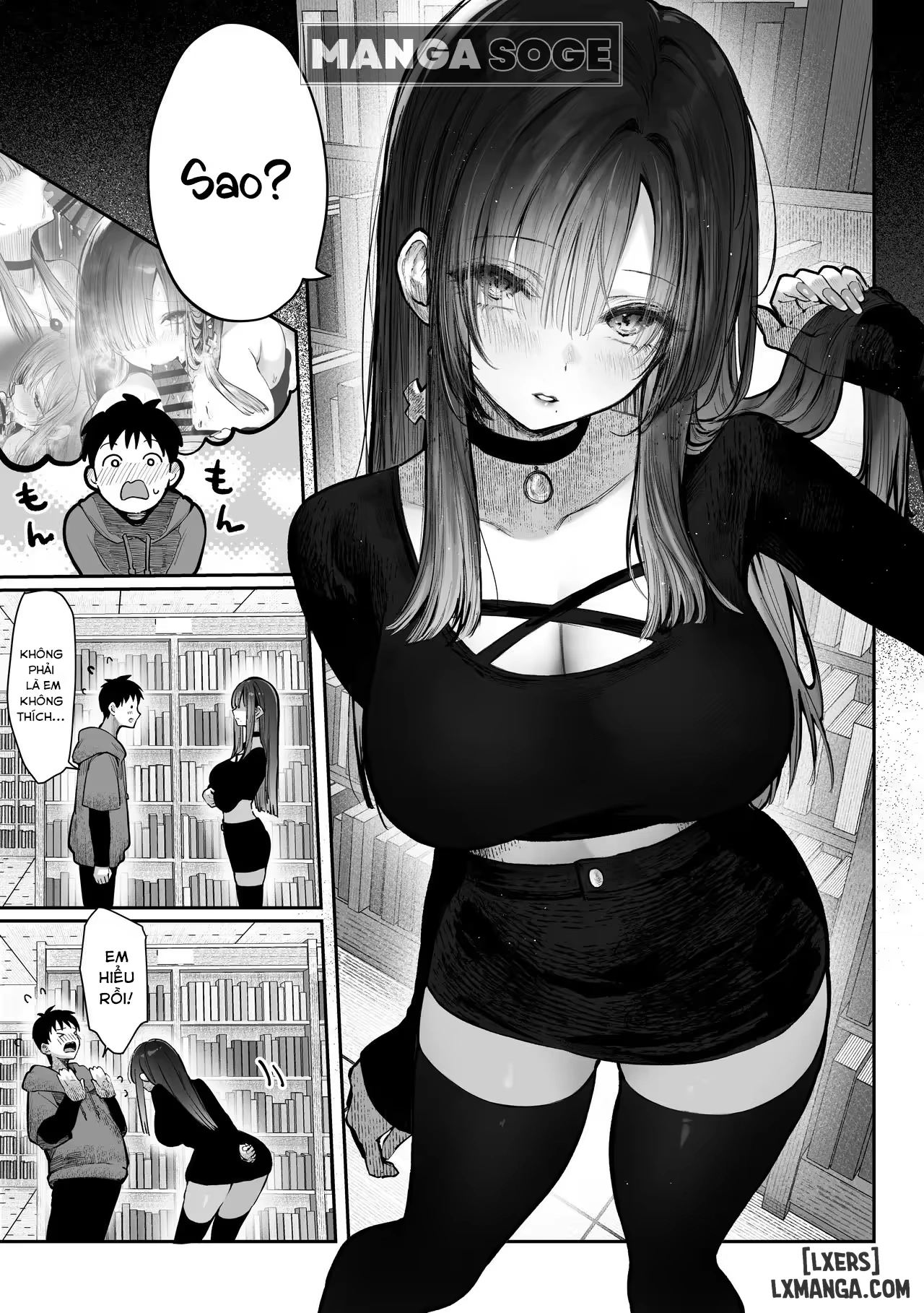HentaiVN.net - Ảnh 29 - Oshiete Ageru ~Kyonyuu Bijin Onee-san to Rouninsei no Boku no OO na Ohanashi Zenpen~ - OneShot