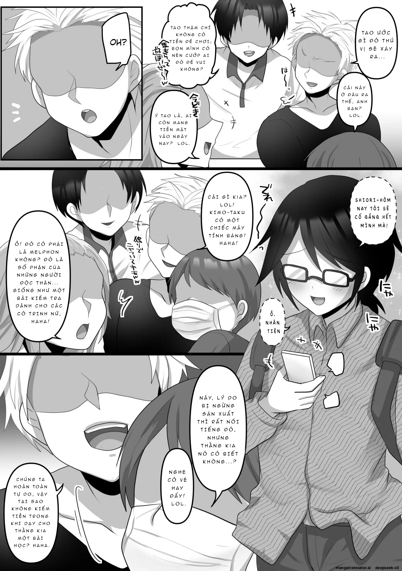 HentaiVN.net - Ảnh 5 - Bị NTR bởi AI - Oneshot